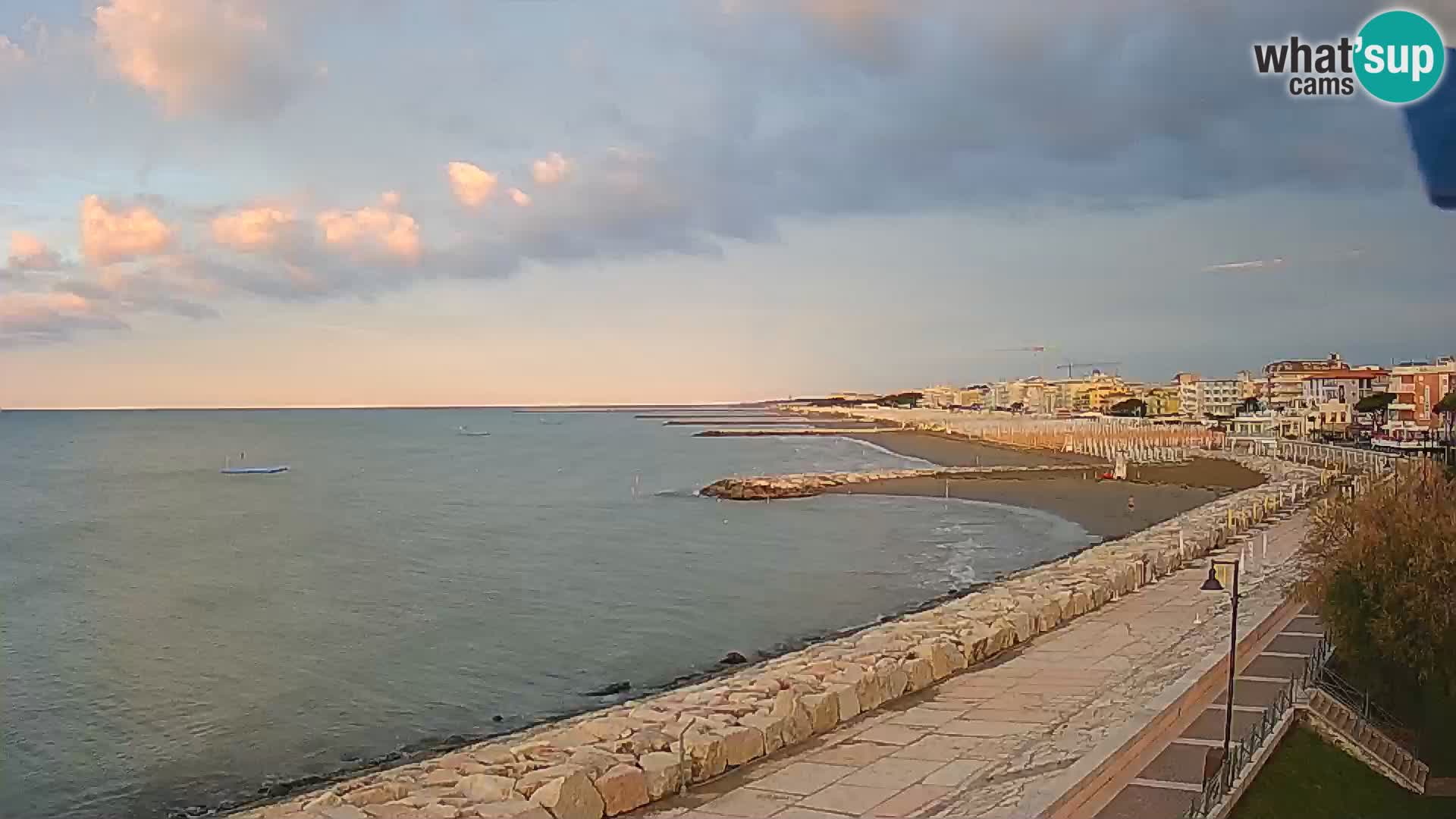 Kamera Caorle Ponente – Pogled iz “Marinai di Caorle”