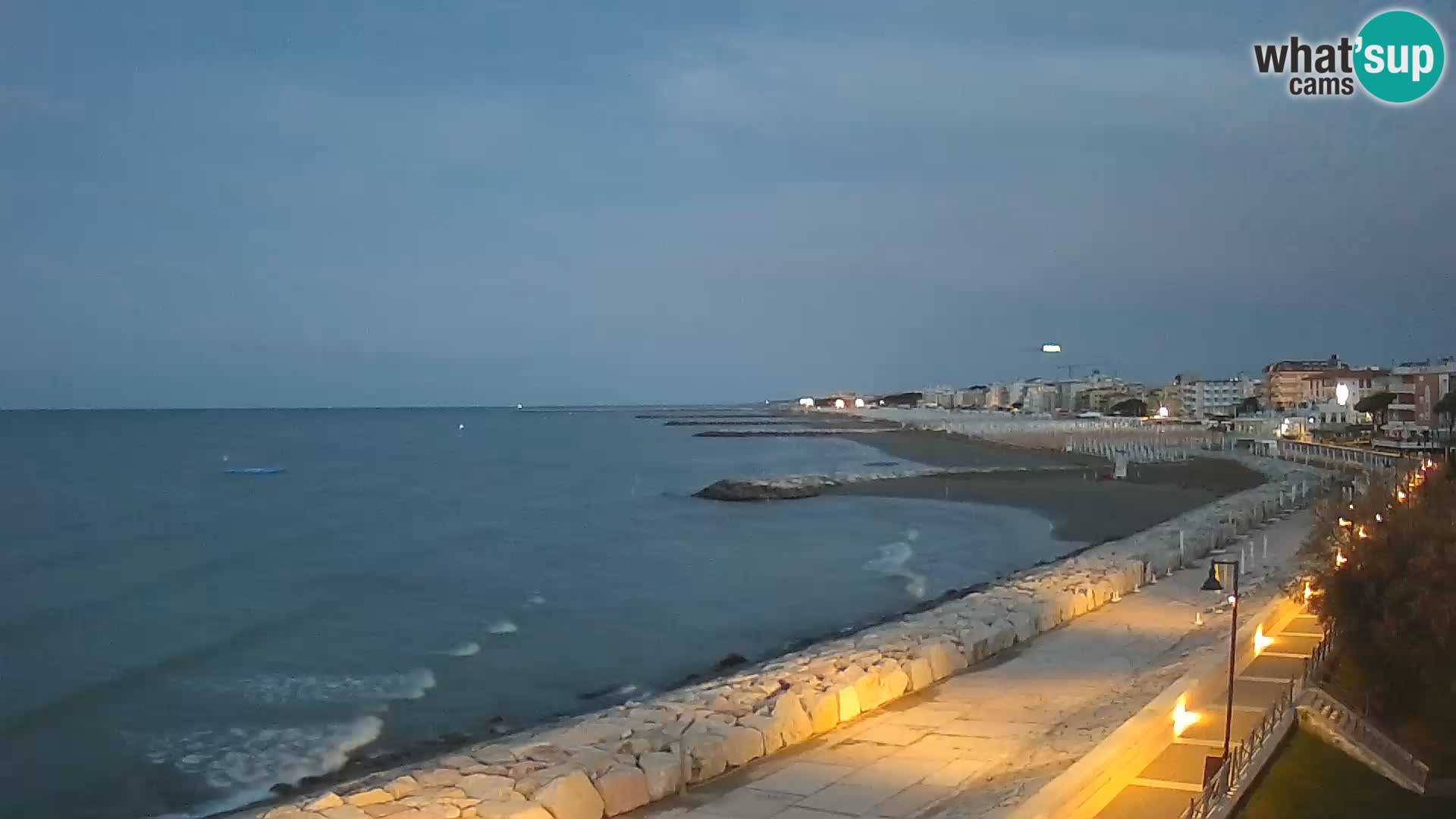 Web kamera Caorle Ponente – pogled sa “Marinai di Caorle”
