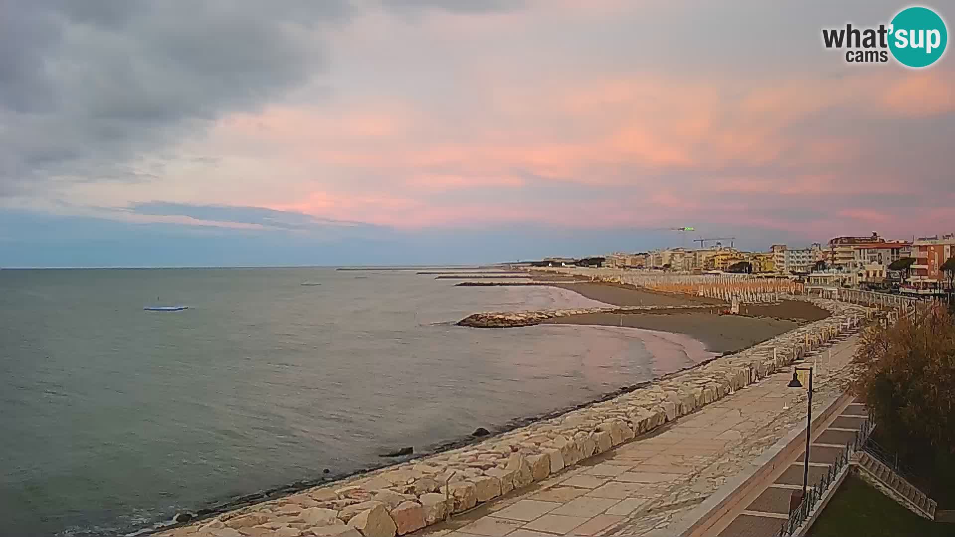 Web kamera Caorle Ponente – pogled sa “Marinai di Caorle”