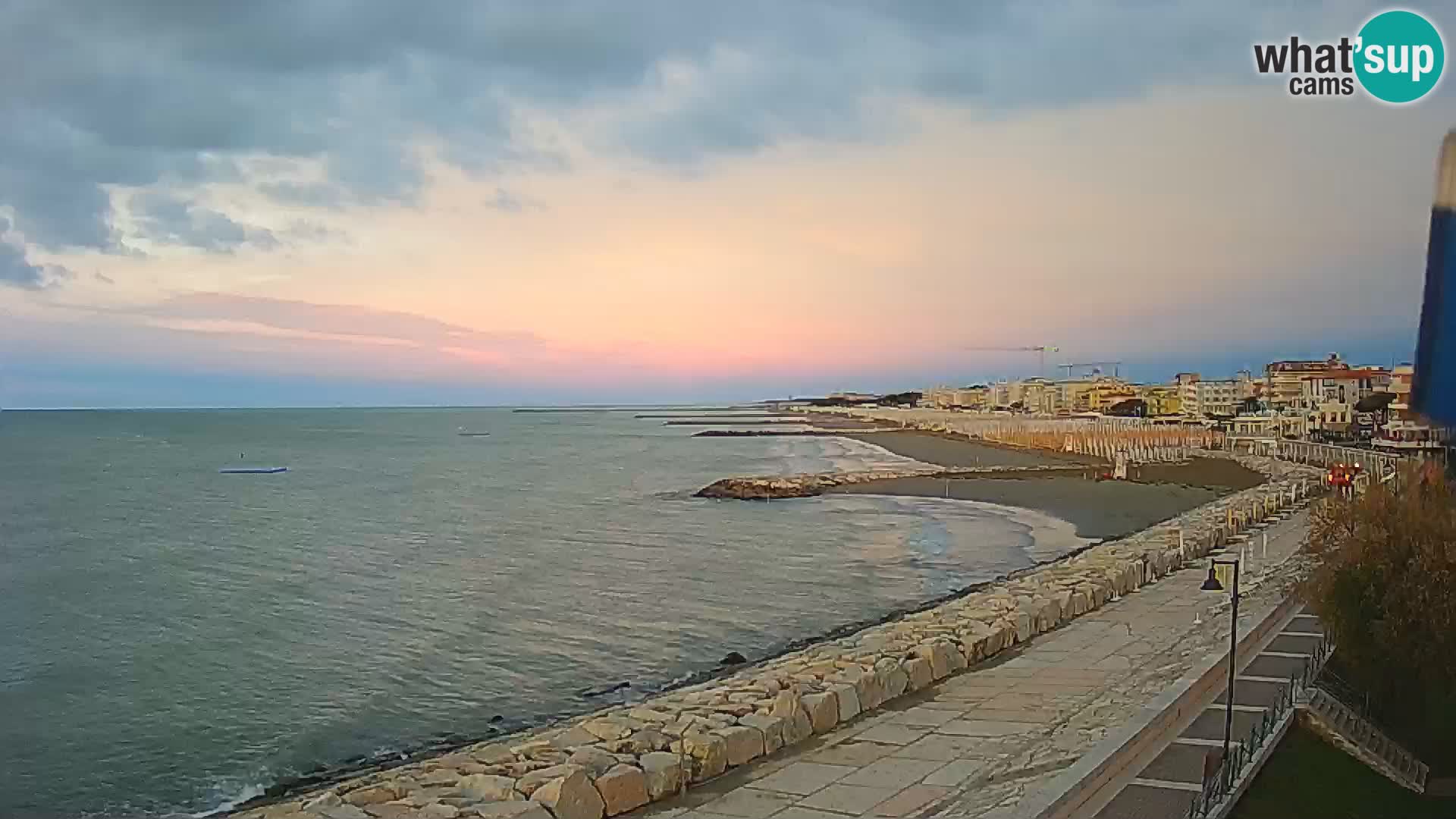 Webcam Caorle Ponente – View from Marinai di Caorle