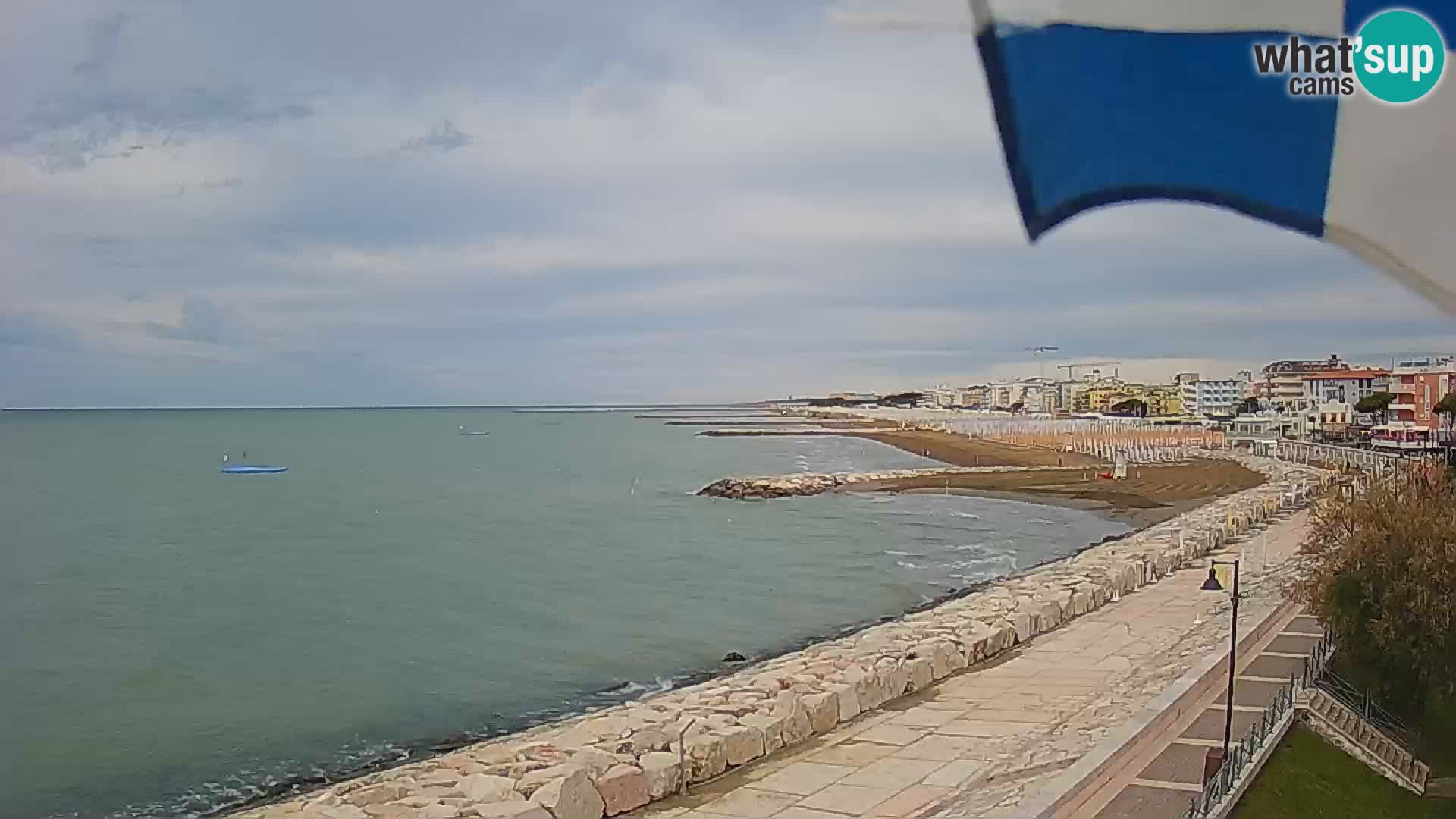 Webcam Caorle Ponente – Vista desde Marinai di Caorle