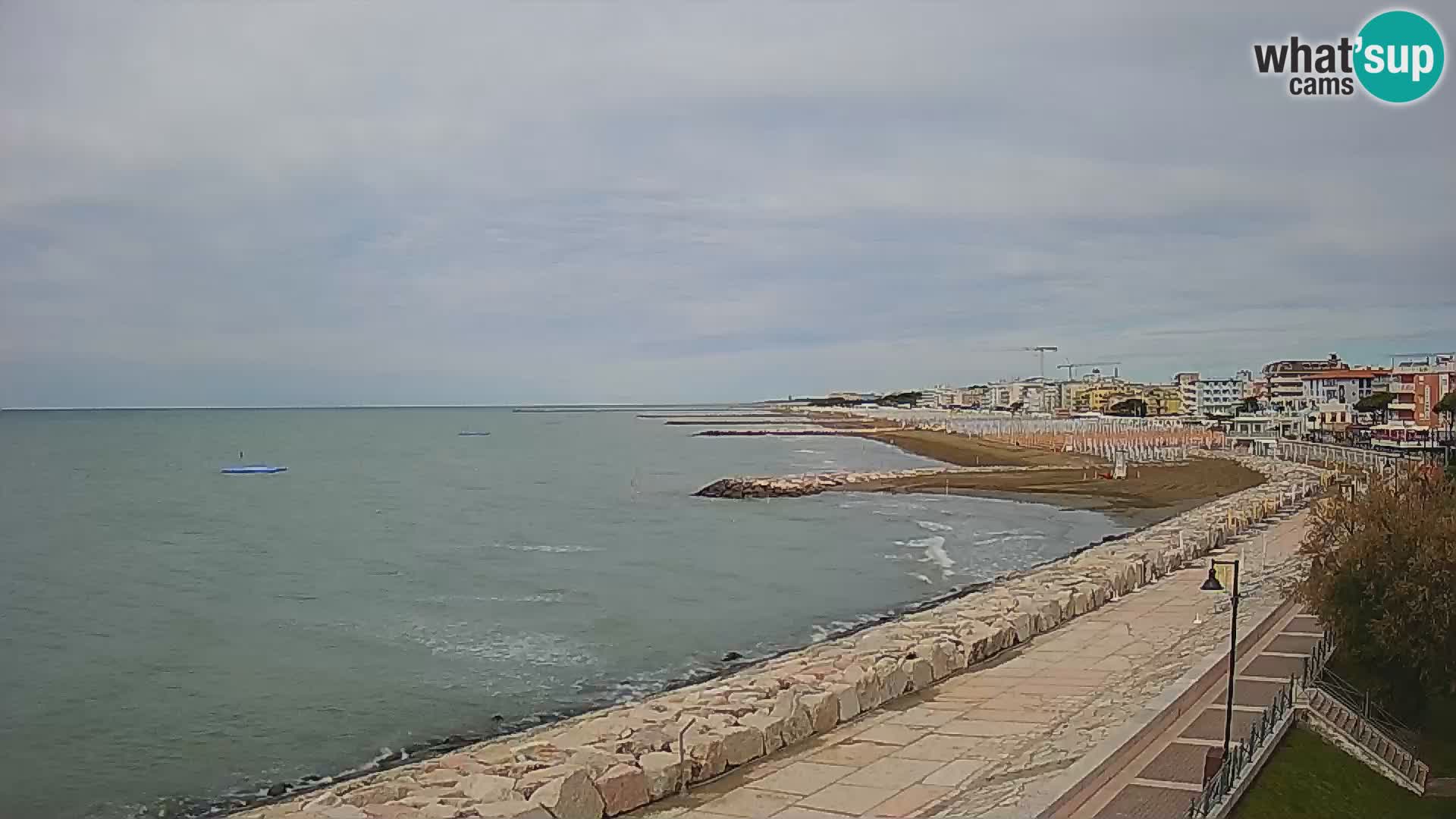 Webcam Caorle Ponente – View from Marinai di Caorle