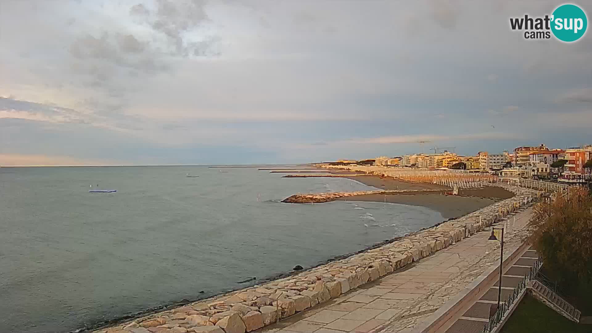 Webcam Caorle Ponente – panorama dall’ASS. Marinai di Caorle