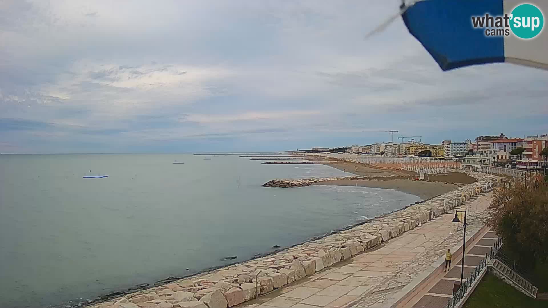 Webcam Caorle Ponente – panorama dall’ASS. Marinai di Caorle