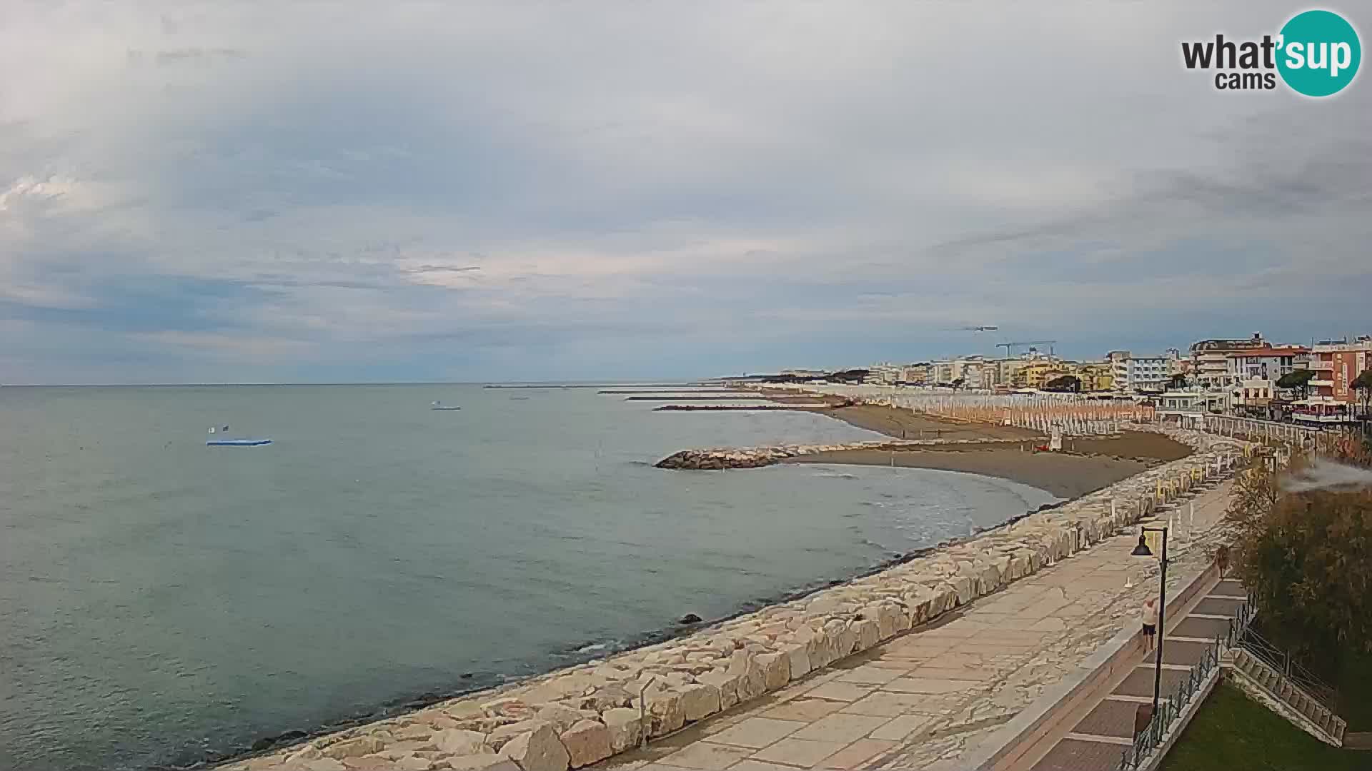 Kamera Caorle Ponente – Pogled iz “Marinai di Caorle”