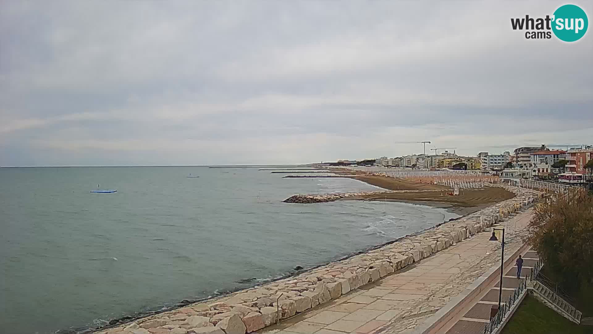 Webcam Caorle Ponente – View from Marinai di Caorle