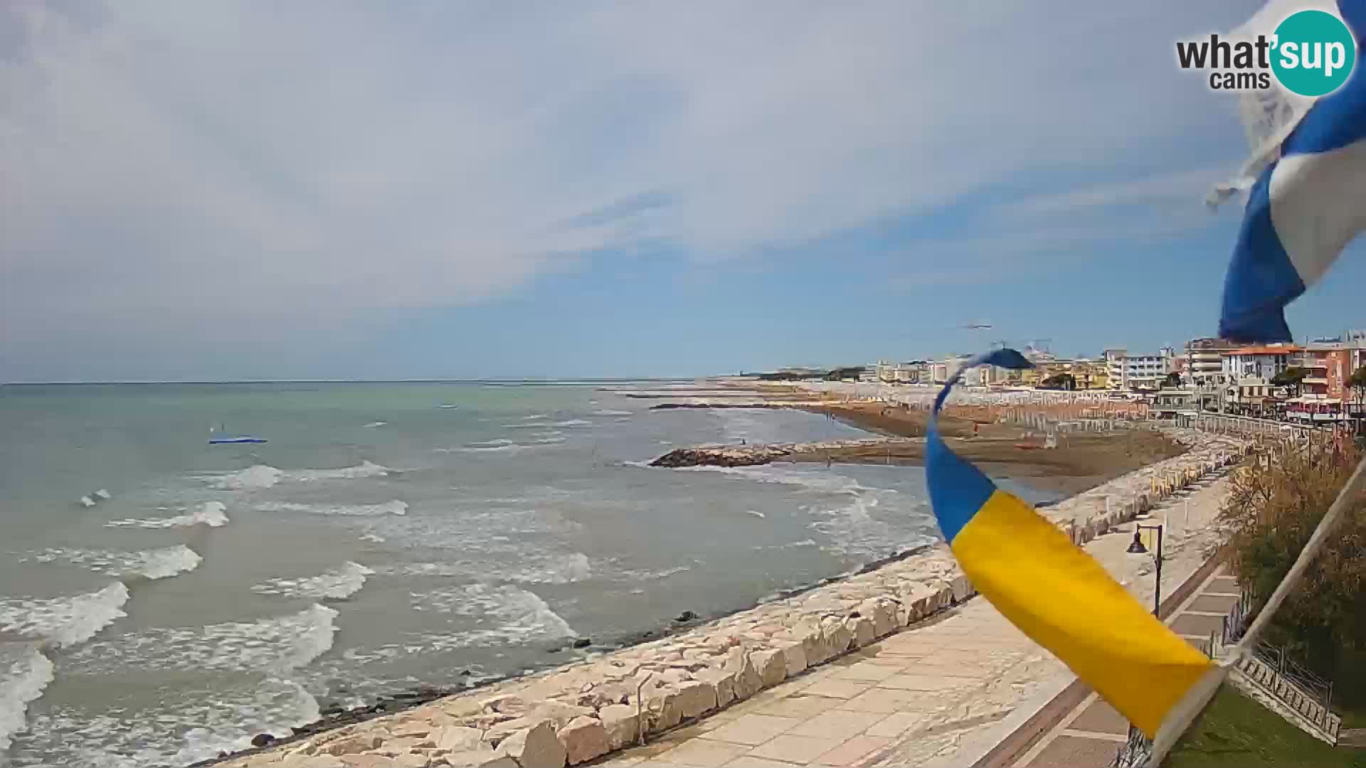 Kamera Caorle Ponente – Pogled iz “Marinai di Caorle”