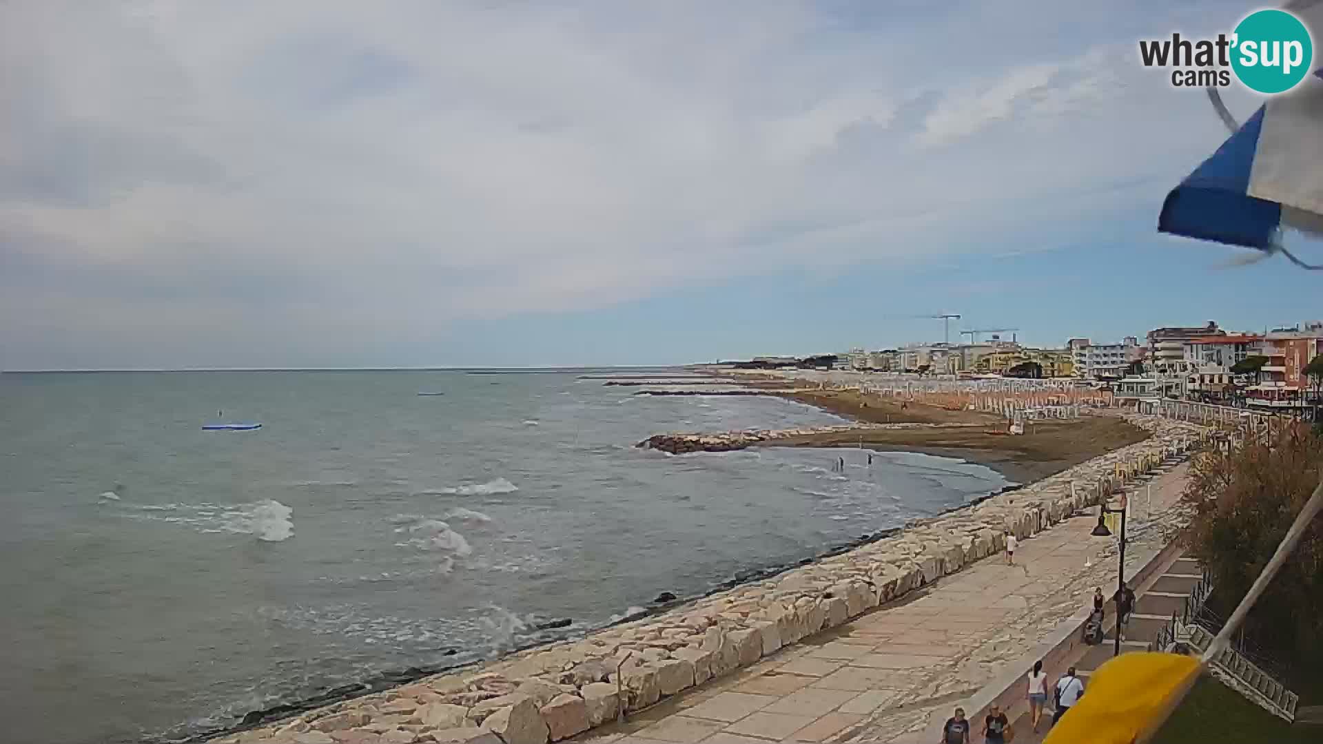 Webcam Caorle Ponente – View from Marinai di Caorle