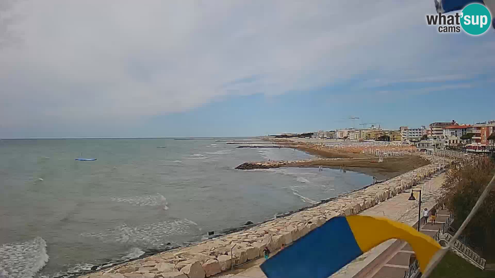 Kamera Caorle Ponente – Pogled iz “Marinai di Caorle”