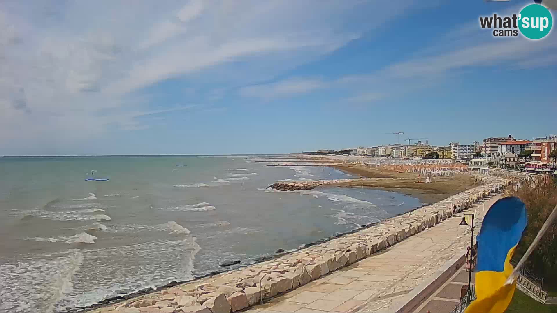 Kamera Caorle Ponente – Pogled iz “Marinai di Caorle”
