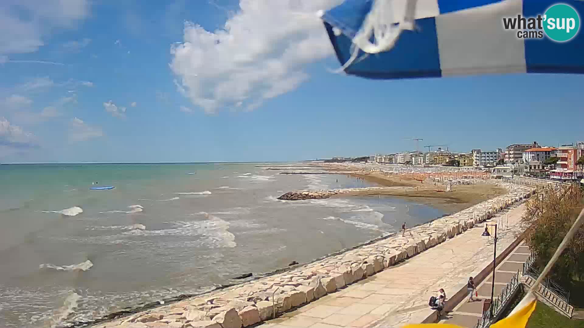 Webcam Caorle Ponente – View from Marinai di Caorle