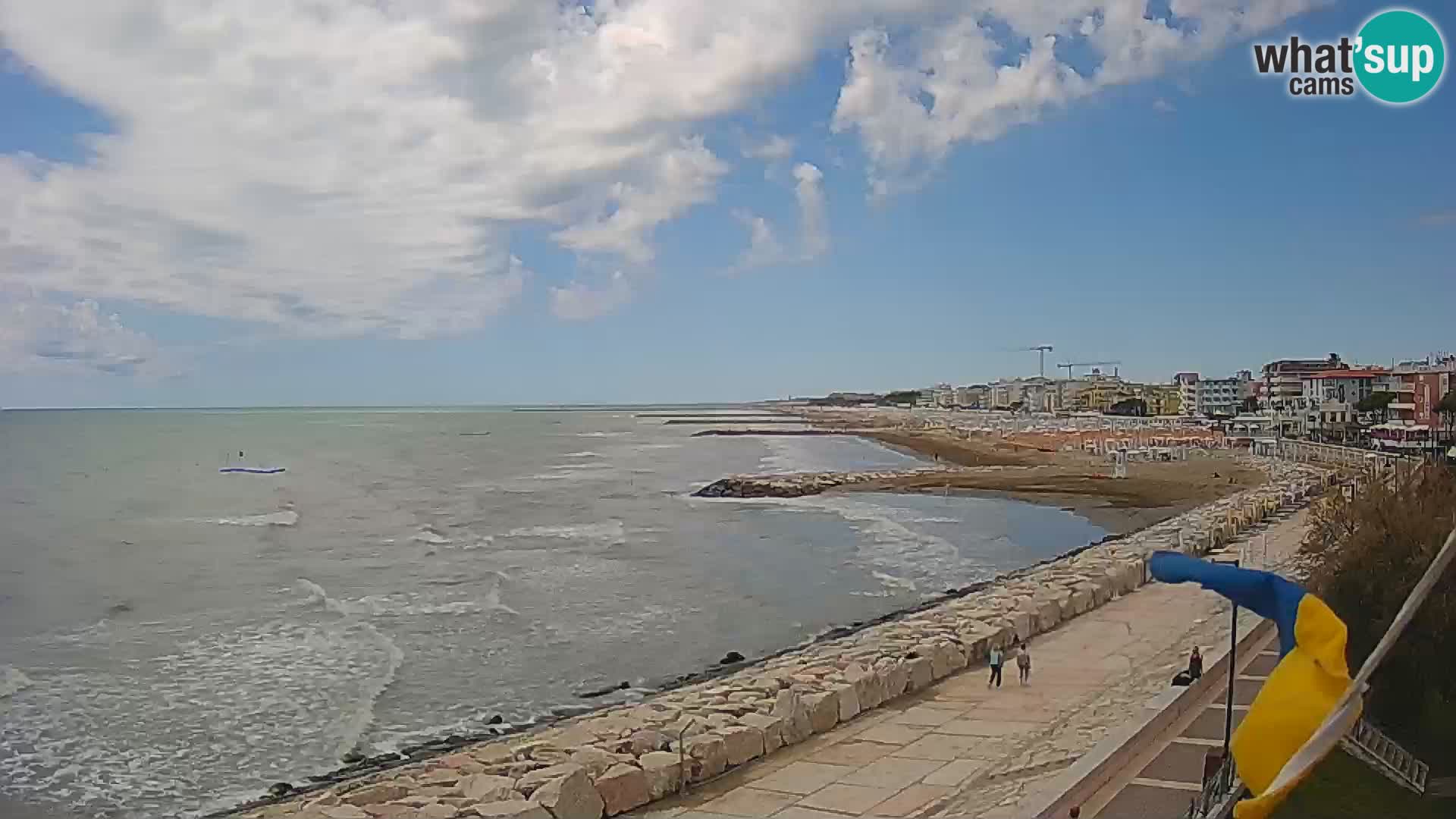 Webcam Caorle Ponente – panorama dall’ASS. Marinai di Caorle