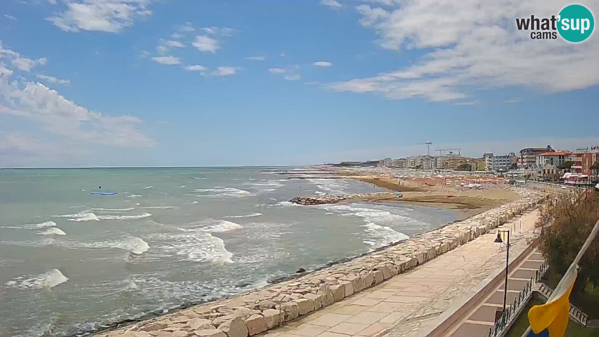 Kamera Caorle Ponente – Pogled iz “Marinai di Caorle”