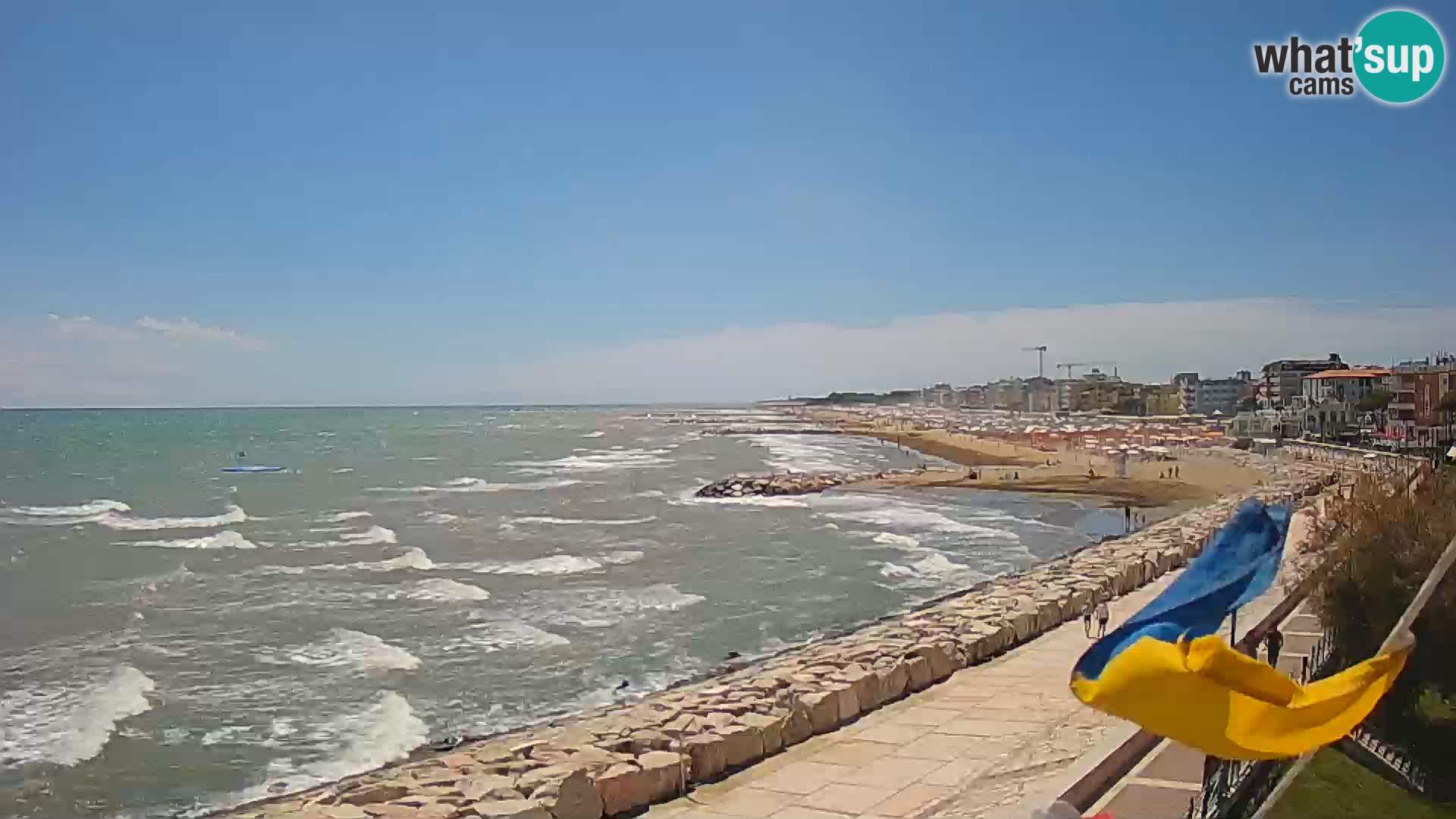 Webcam Caorle Ponente – Vista desde Marinai di Caorle