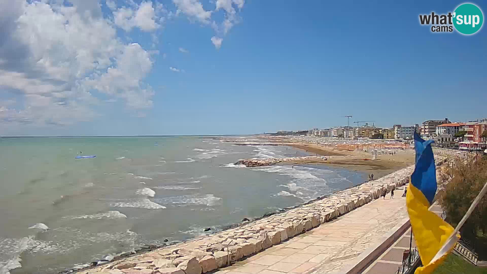 Web kamera Caorle Ponente – pogled sa “Marinai di Caorle”