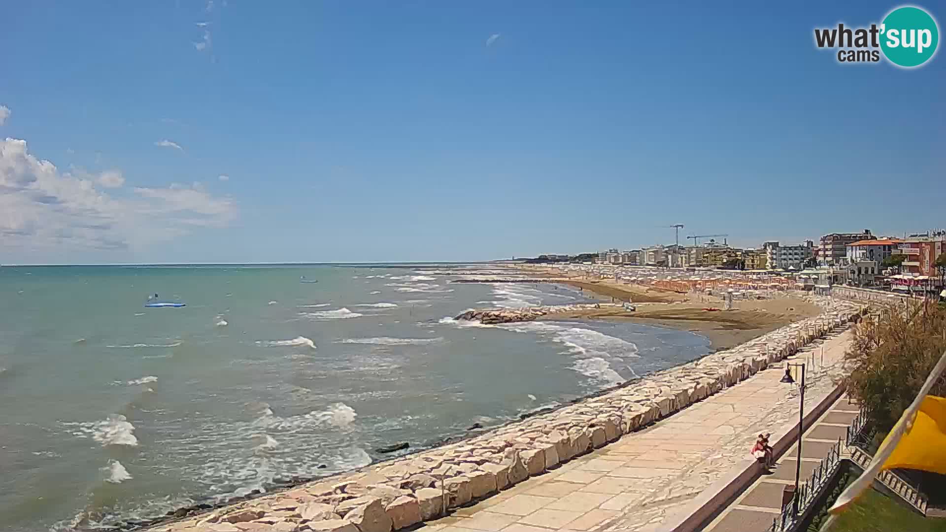 Webcam Caorle Ponente – panorama dall’ASS. Marinai di Caorle