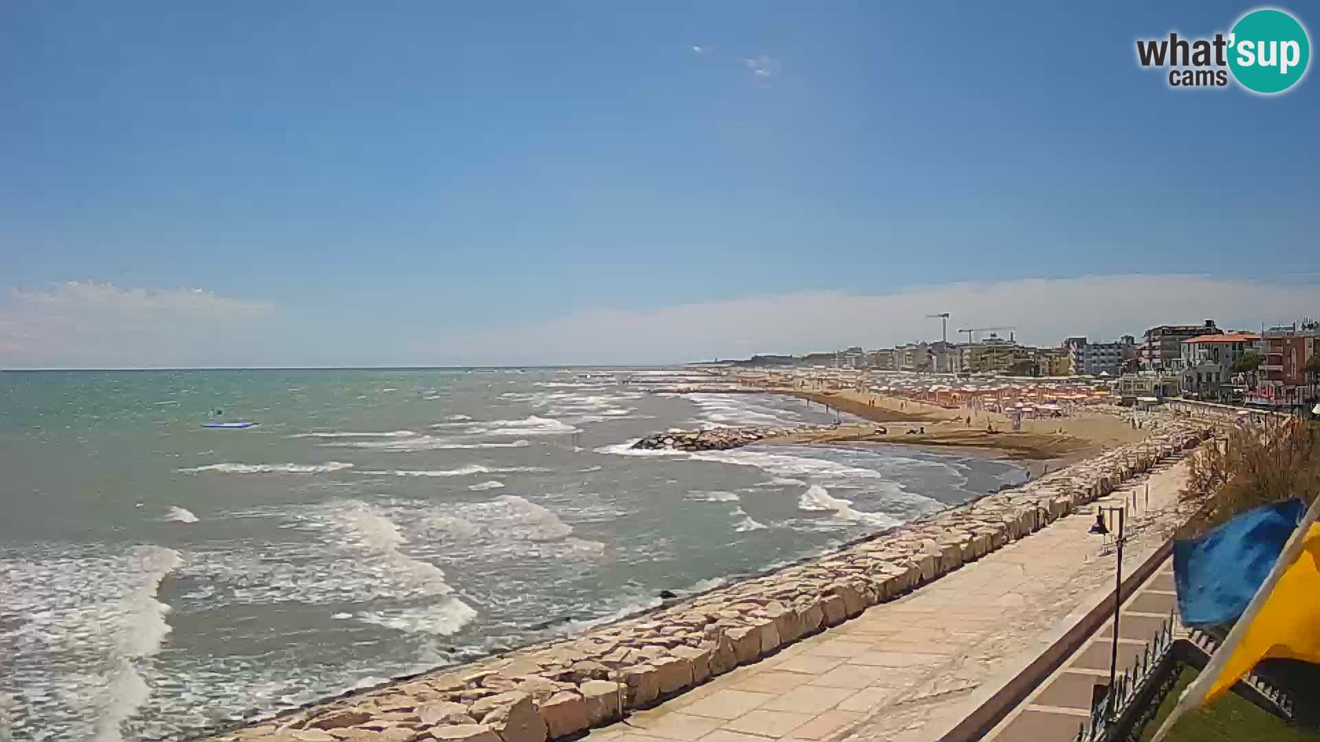 Webcam Caorle Ponente – Vista desde Marinai di Caorle