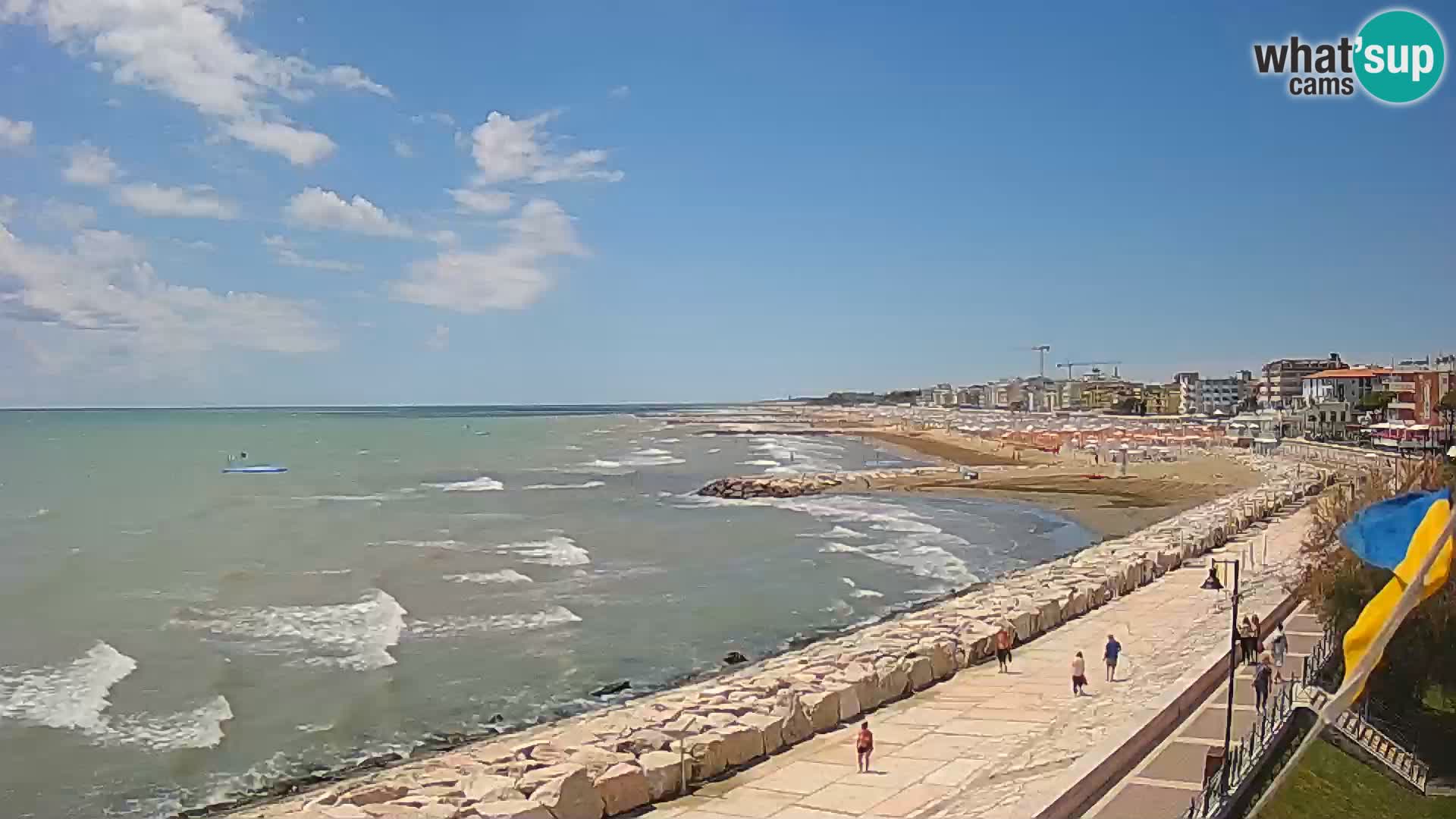 Kamera Caorle Ponente – Pogled iz “Marinai di Caorle”
