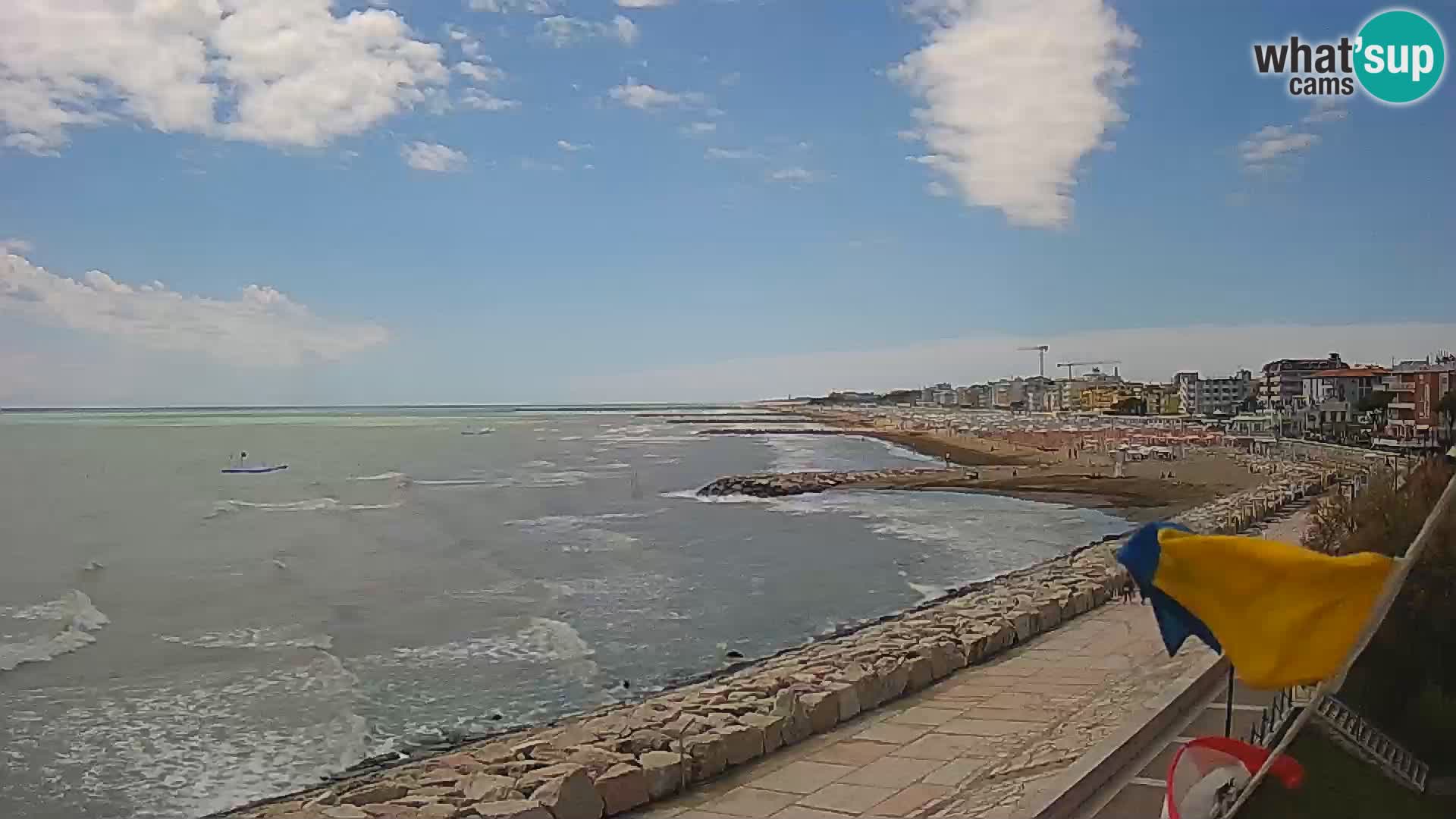 Webcam Caorle Ponente – Vista desde Marinai di Caorle