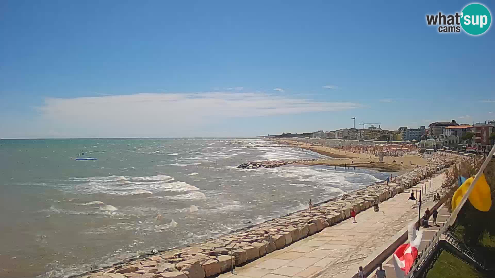 Web kamera Caorle Ponente – pogled sa “Marinai di Caorle”