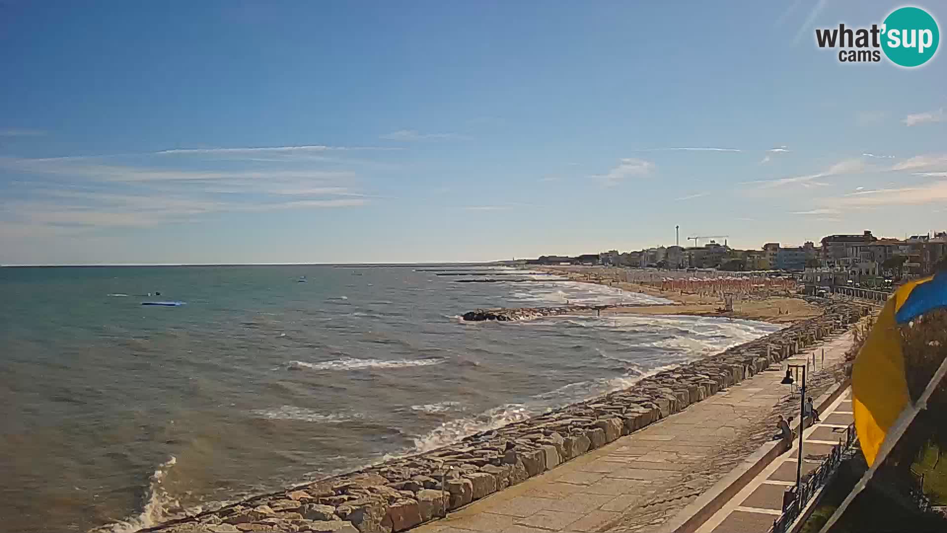 Webcam Caorle Ponente – Vista desde Marinai di Caorle