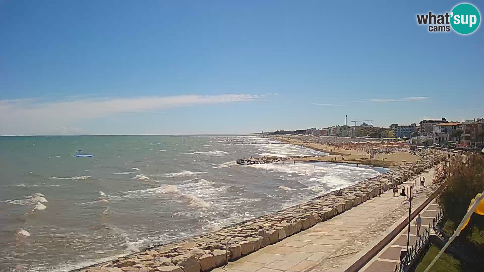 Kamera Caorle Ponente – Pogled iz “Marinai di Caorle”