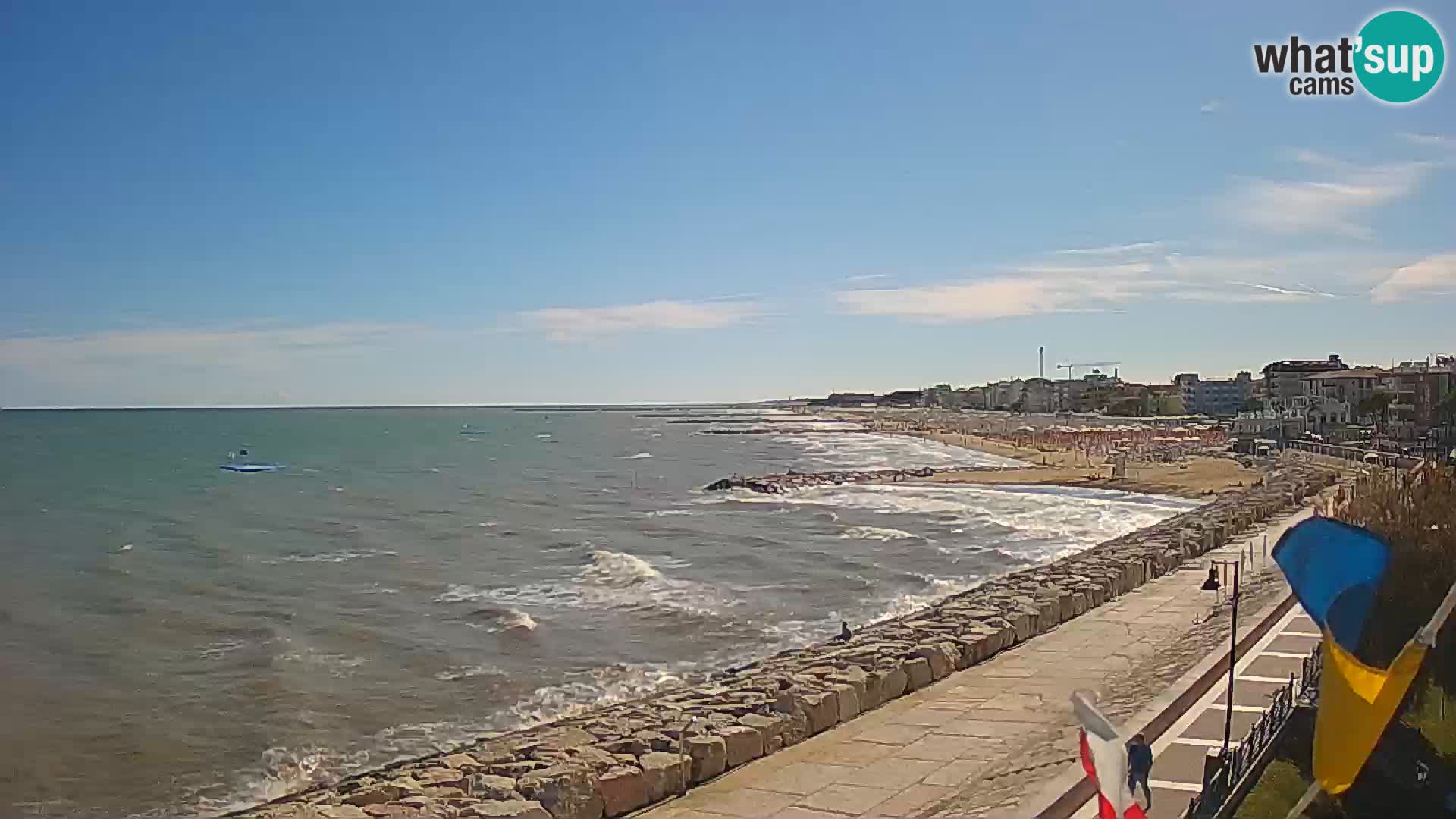 Kamera Caorle Ponente – Pogled iz “Marinai di Caorle”