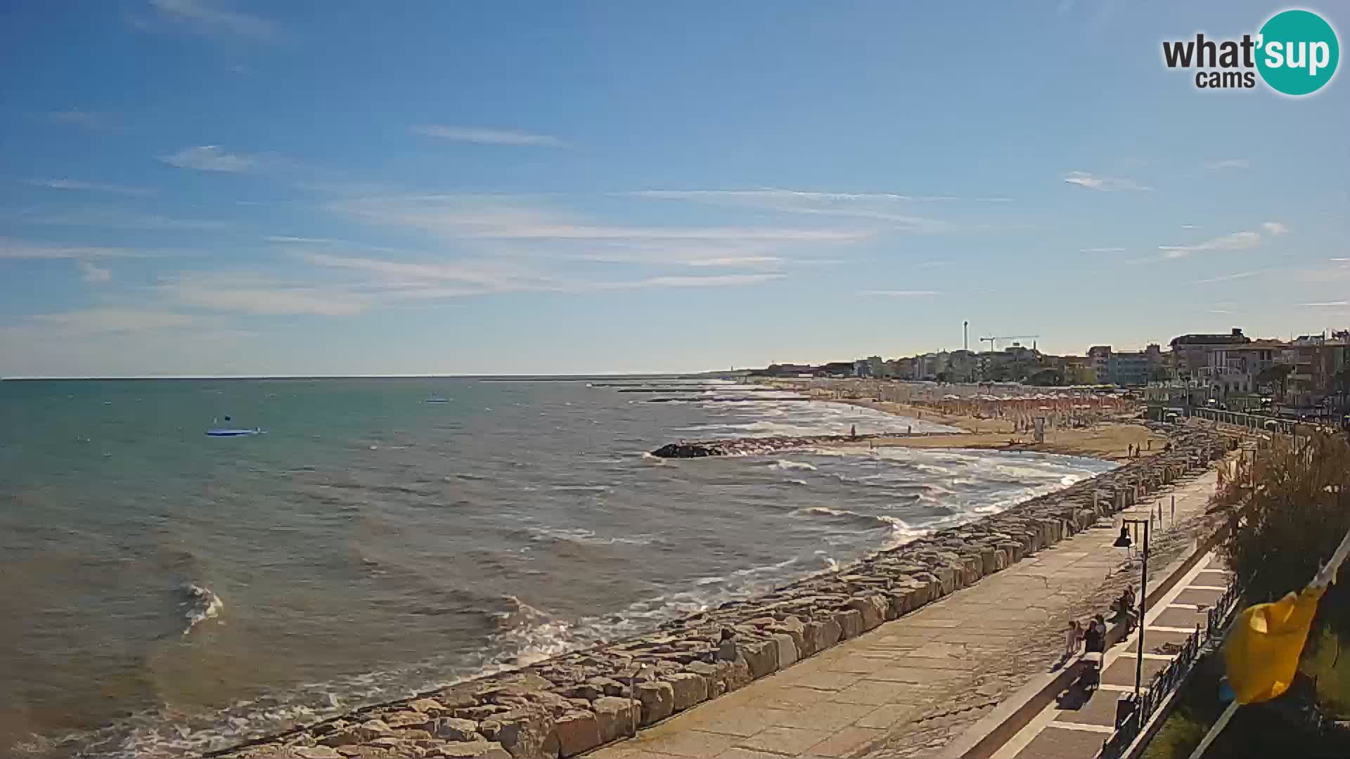 Kamera Caorle Ponente – Pogled iz “Marinai di Caorle”