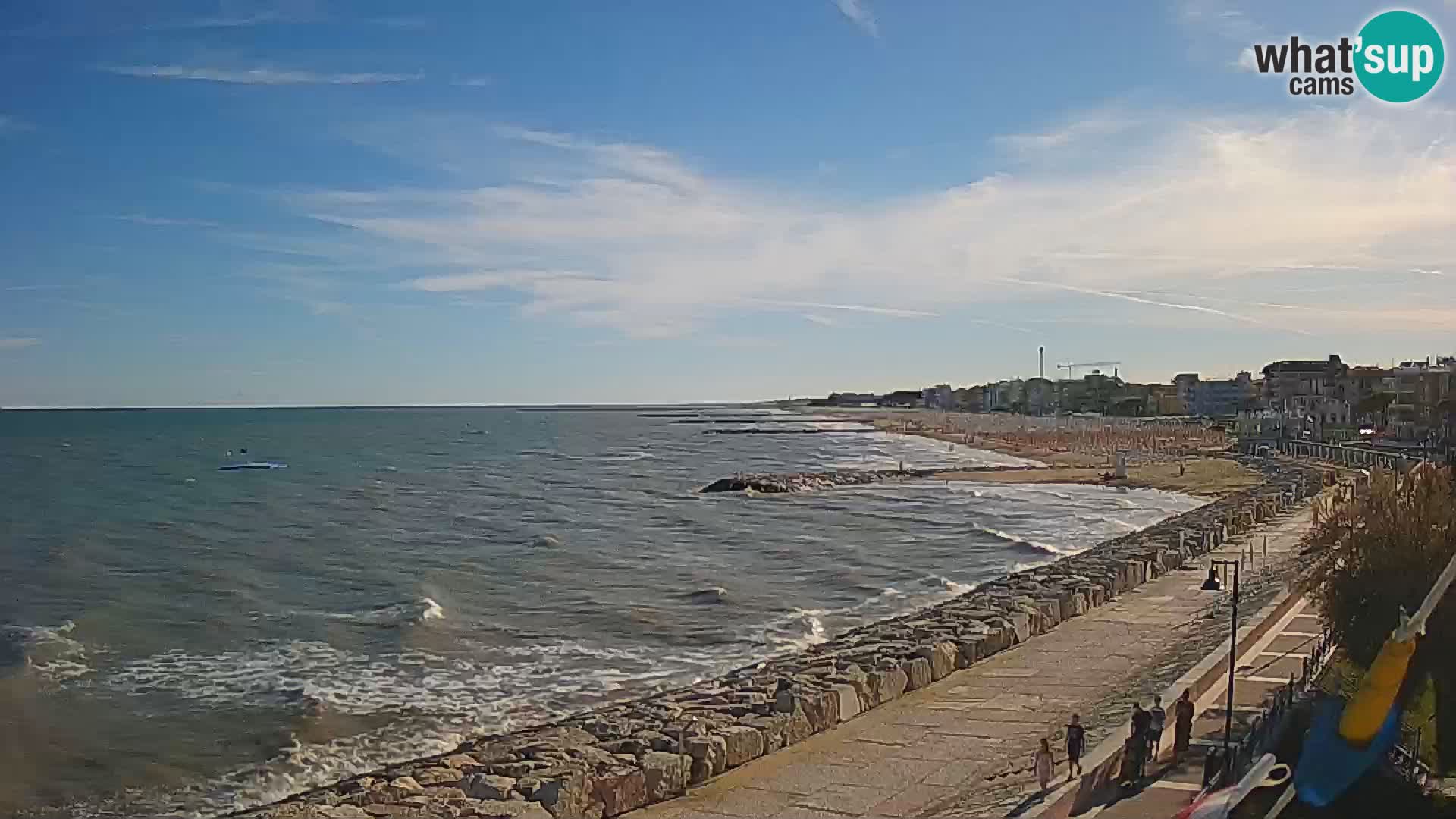 Kamera Caorle Ponente – Pogled iz “Marinai di Caorle”