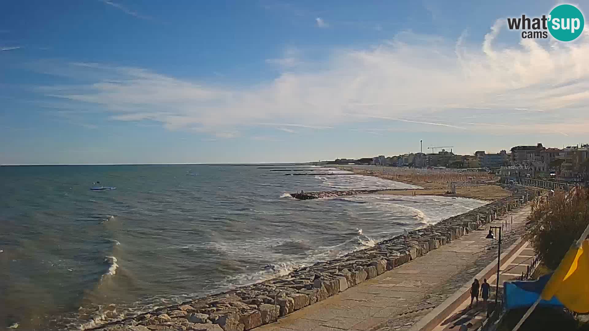 Webcam Caorle Ponente – View from Marinai di Caorle