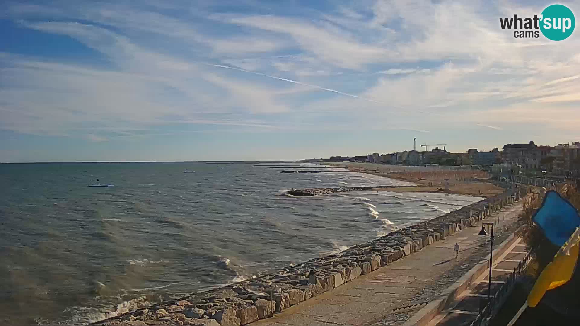 Webcam Caorle Ponente – Vista desde Marinai di Caorle