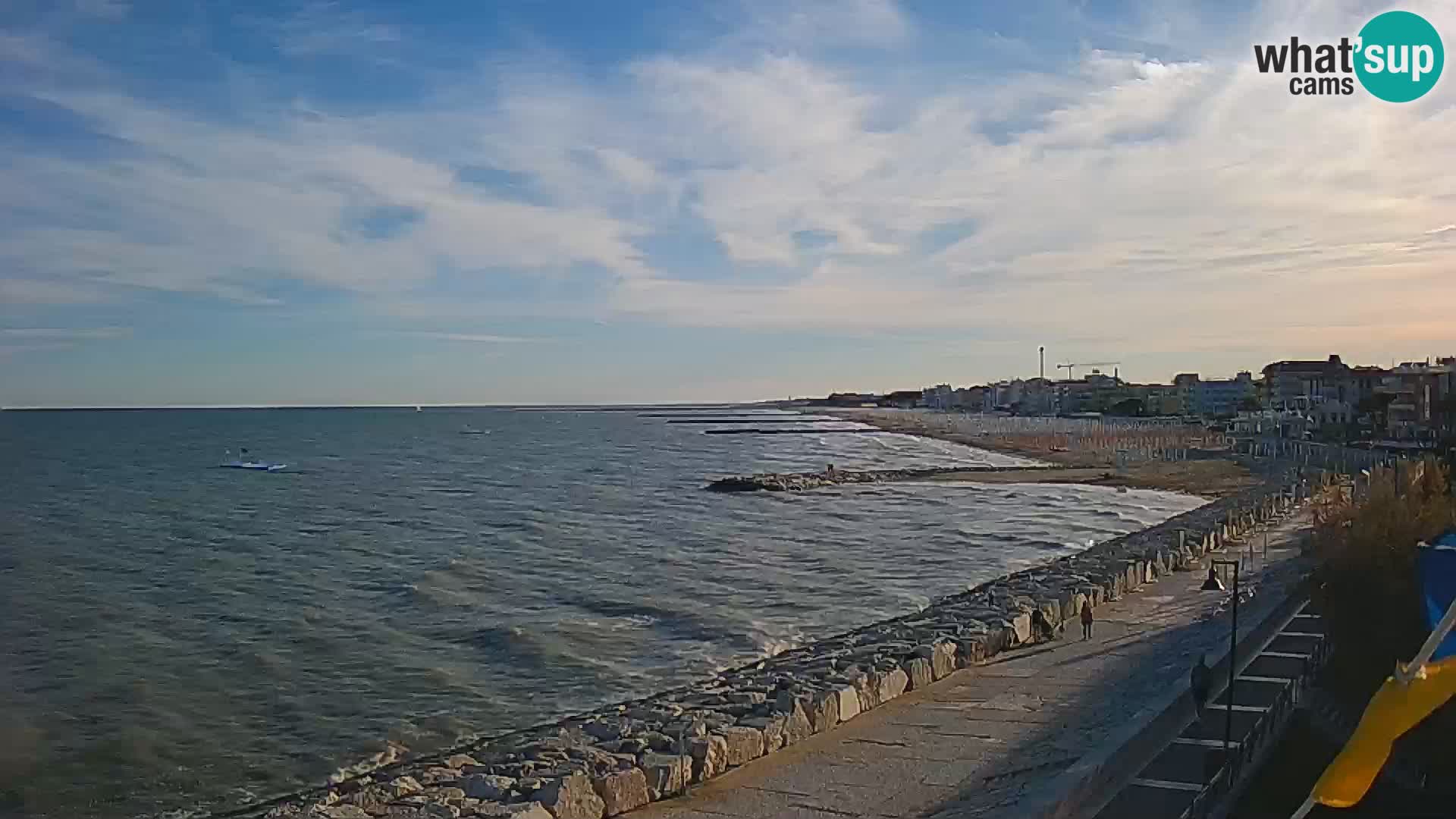 Kamera Caorle Ponente – Pogled iz “Marinai di Caorle”