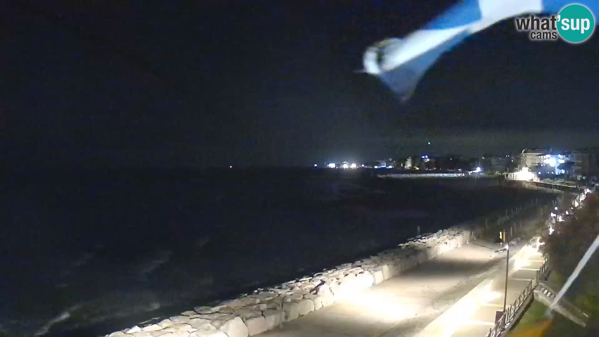 Webcam Caorle Ponente – View from Marinai di Caorle