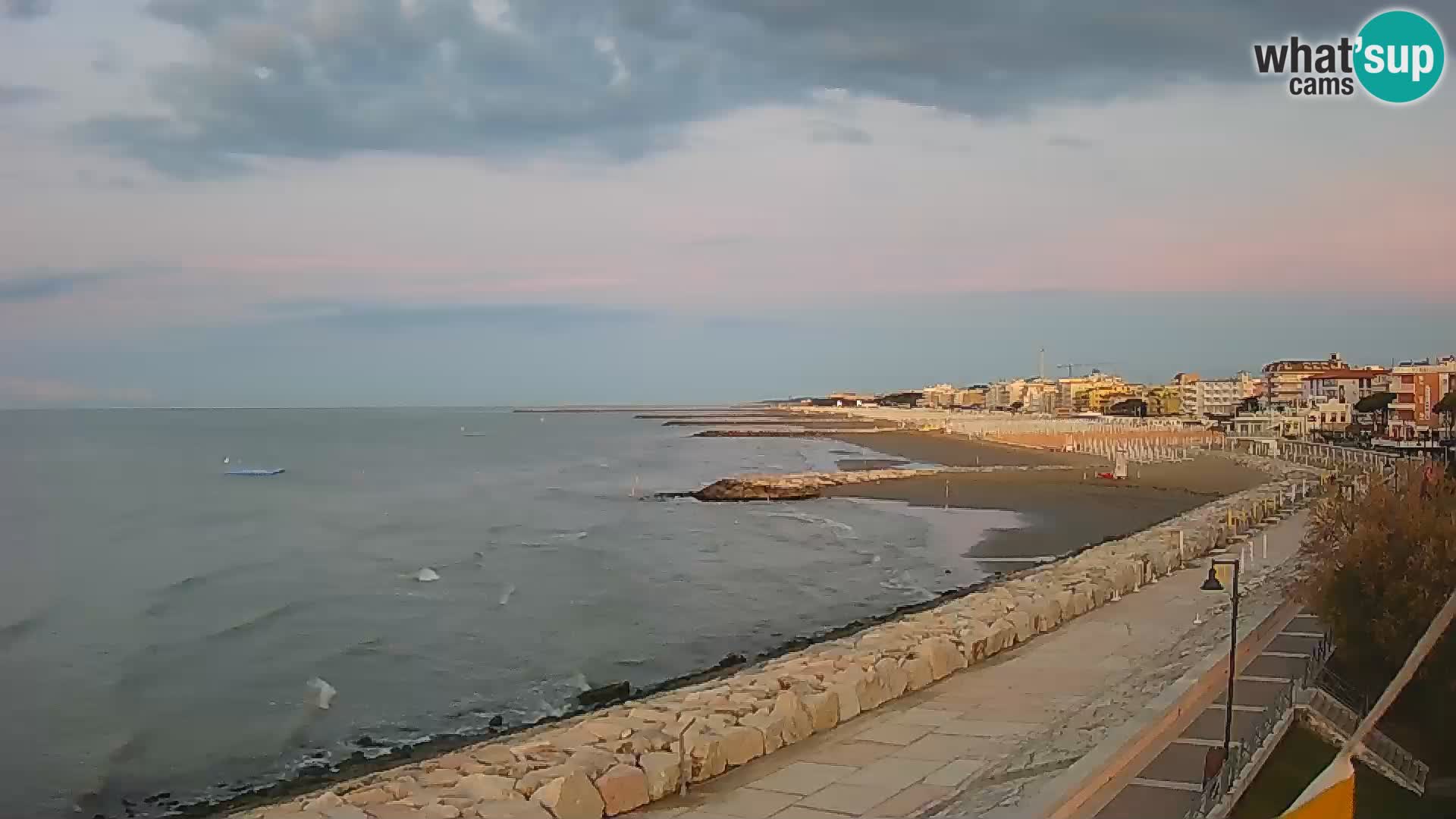 Webcam Caorle Ponente – View from Marinai di Caorle