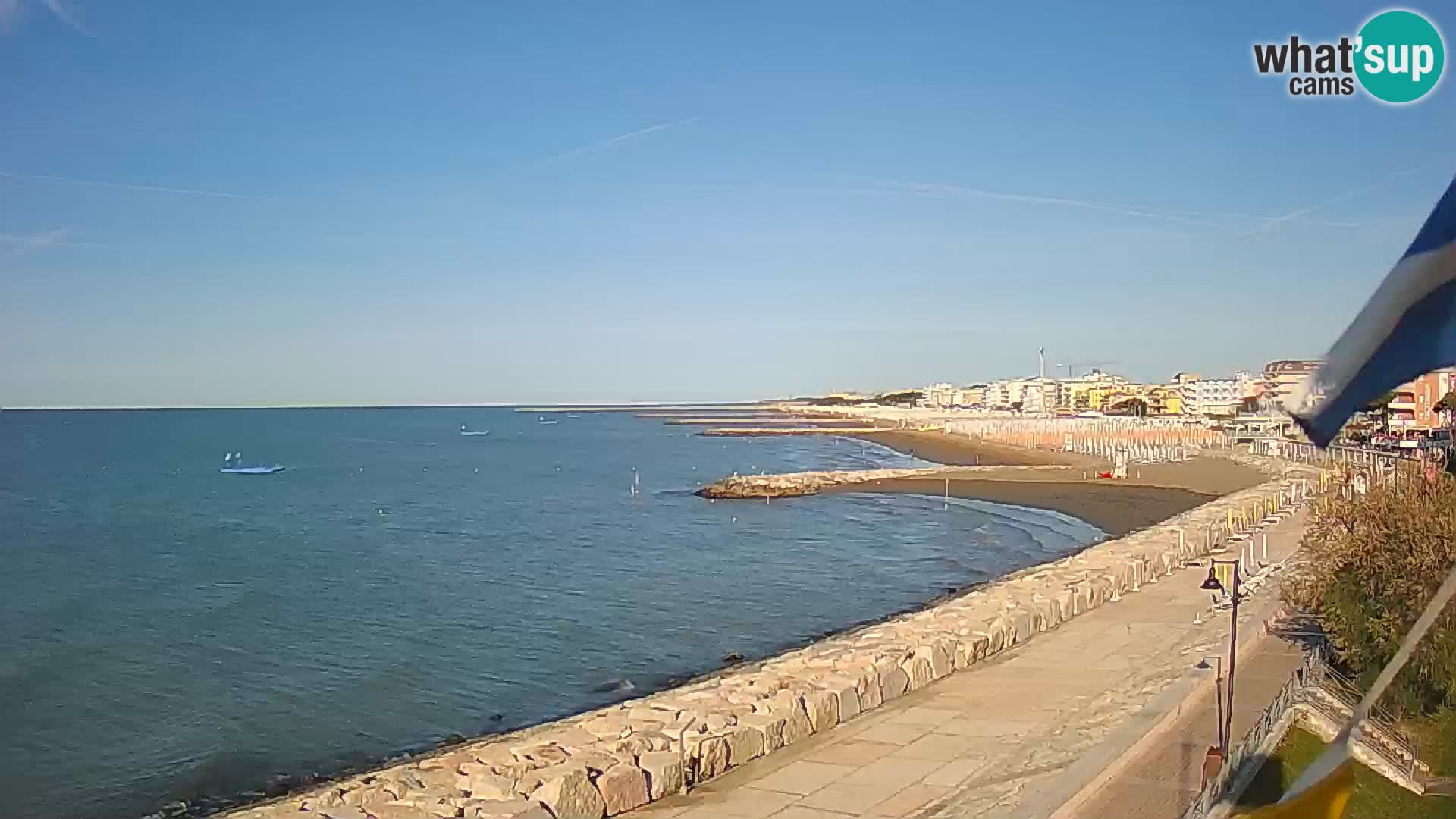Kamera Caorle Ponente – Pogled iz “Marinai di Caorle”