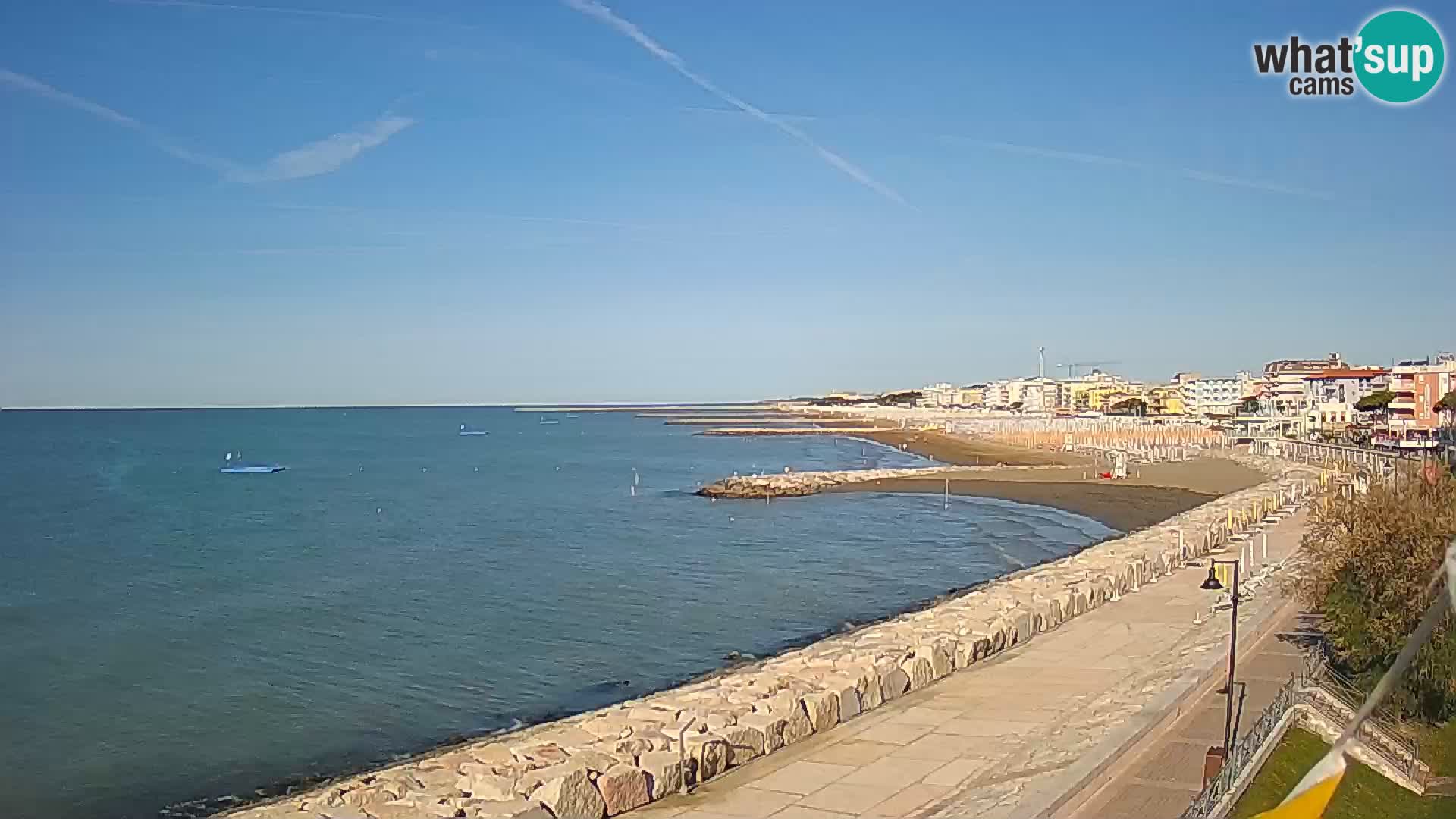 Webcam Caorle Ponente – View from Marinai di Caorle
