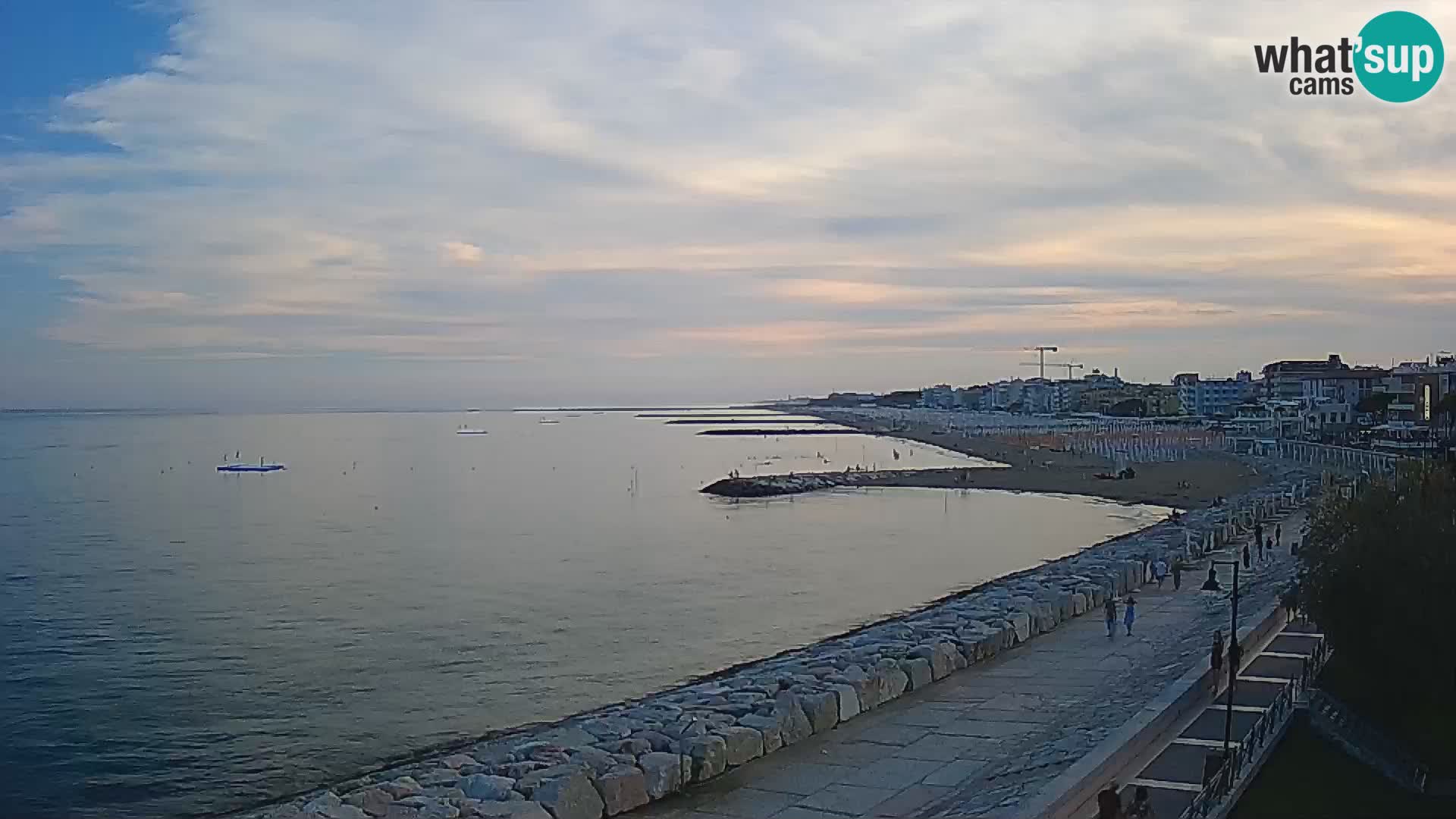 Webcam Caorle Ponente – View from Marinai di Caorle