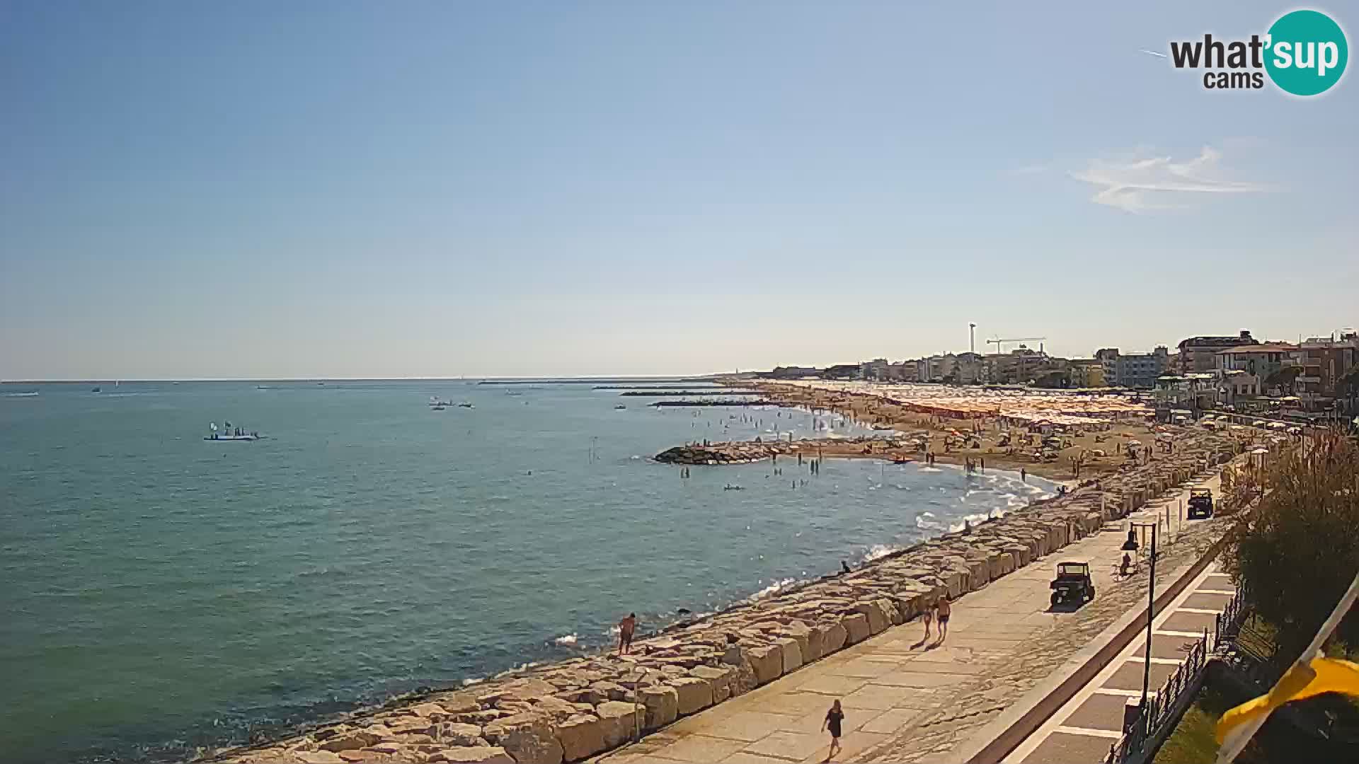 Webcam Caorle Ponente – Vista desde Marinai di Caorle