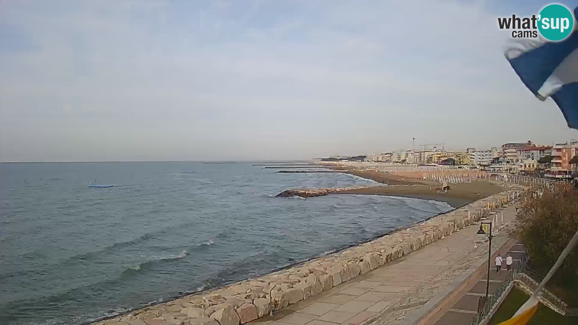 Webcam Caorle Ponente – View from Marinai di Caorle