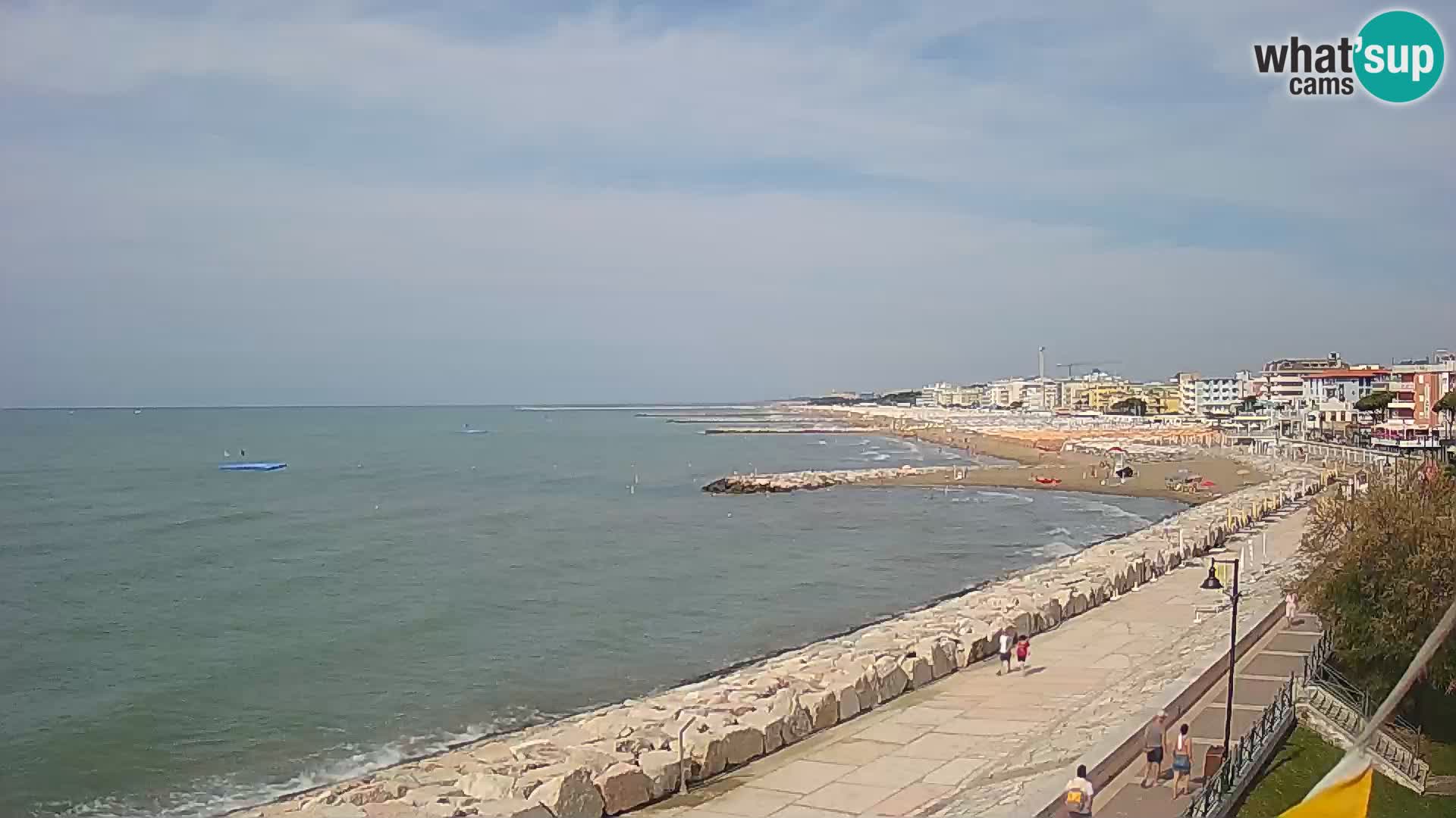 Webcam Caorle Ponente – View from Marinai di Caorle
