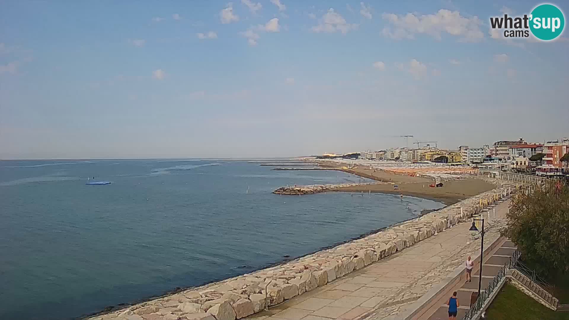 Webcam Caorle Ponente – View from Marinai di Caorle