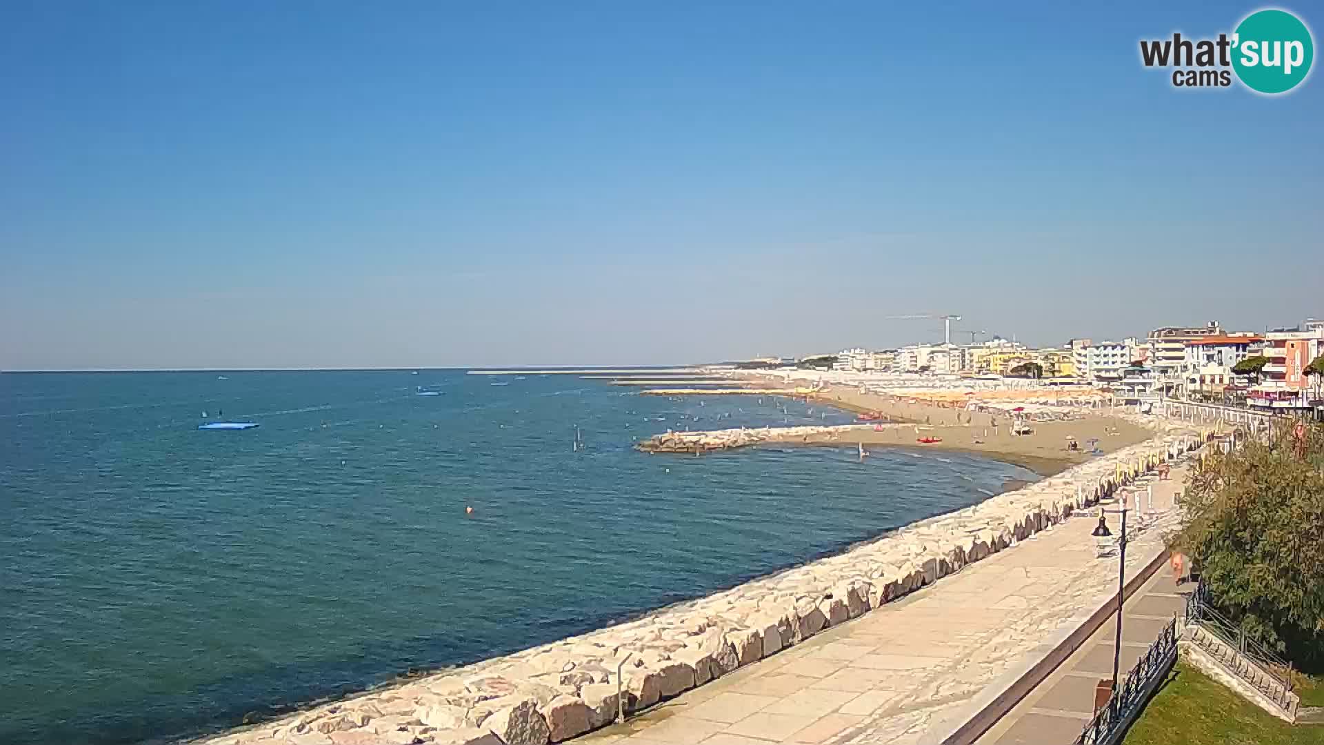 Kamera Caorle Ponente – Pogled iz “Marinai di Caorle”