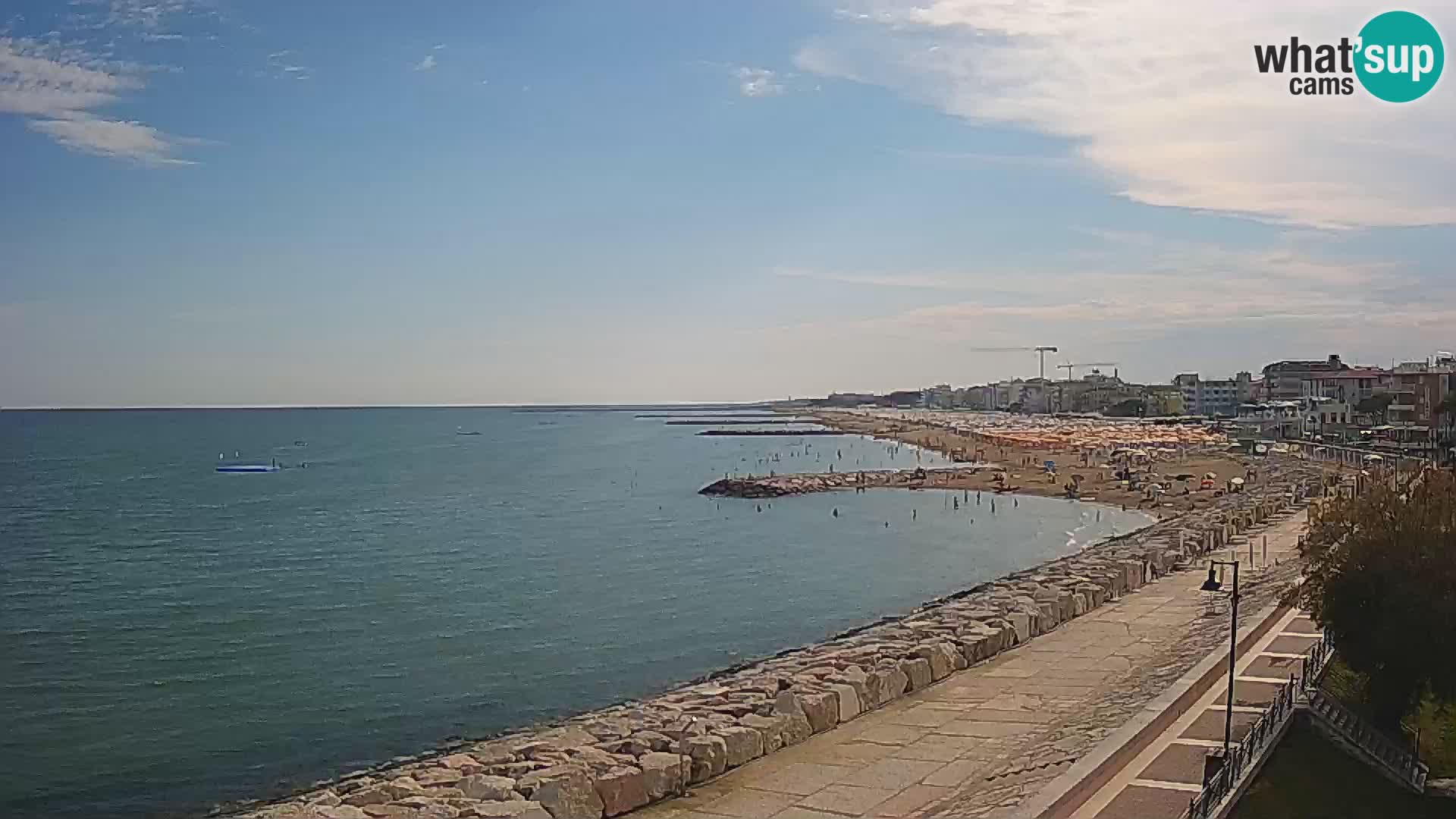 Webcam Caorle Ponente – Vista desde Marinai di Caorle