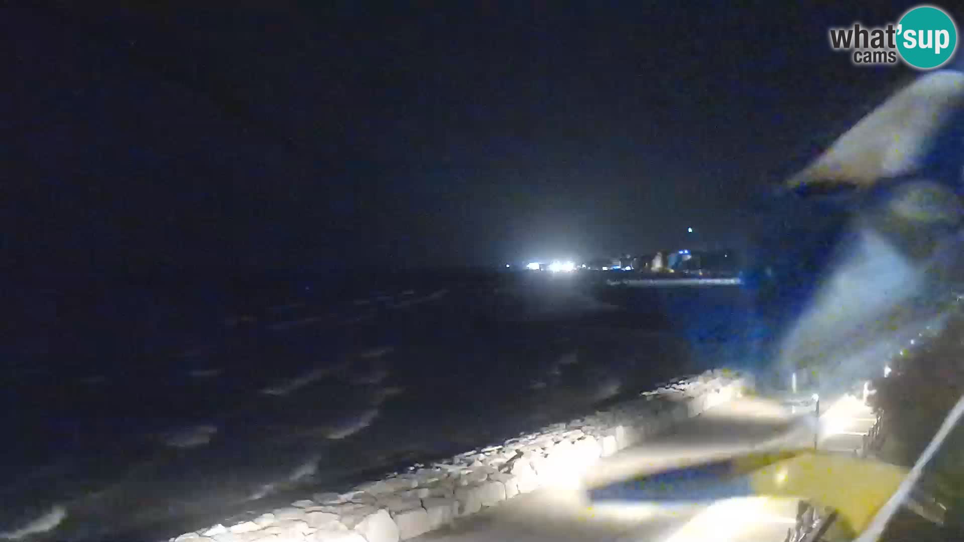 Webcam Caorle Ponente – Blick von Marinai di Caorle