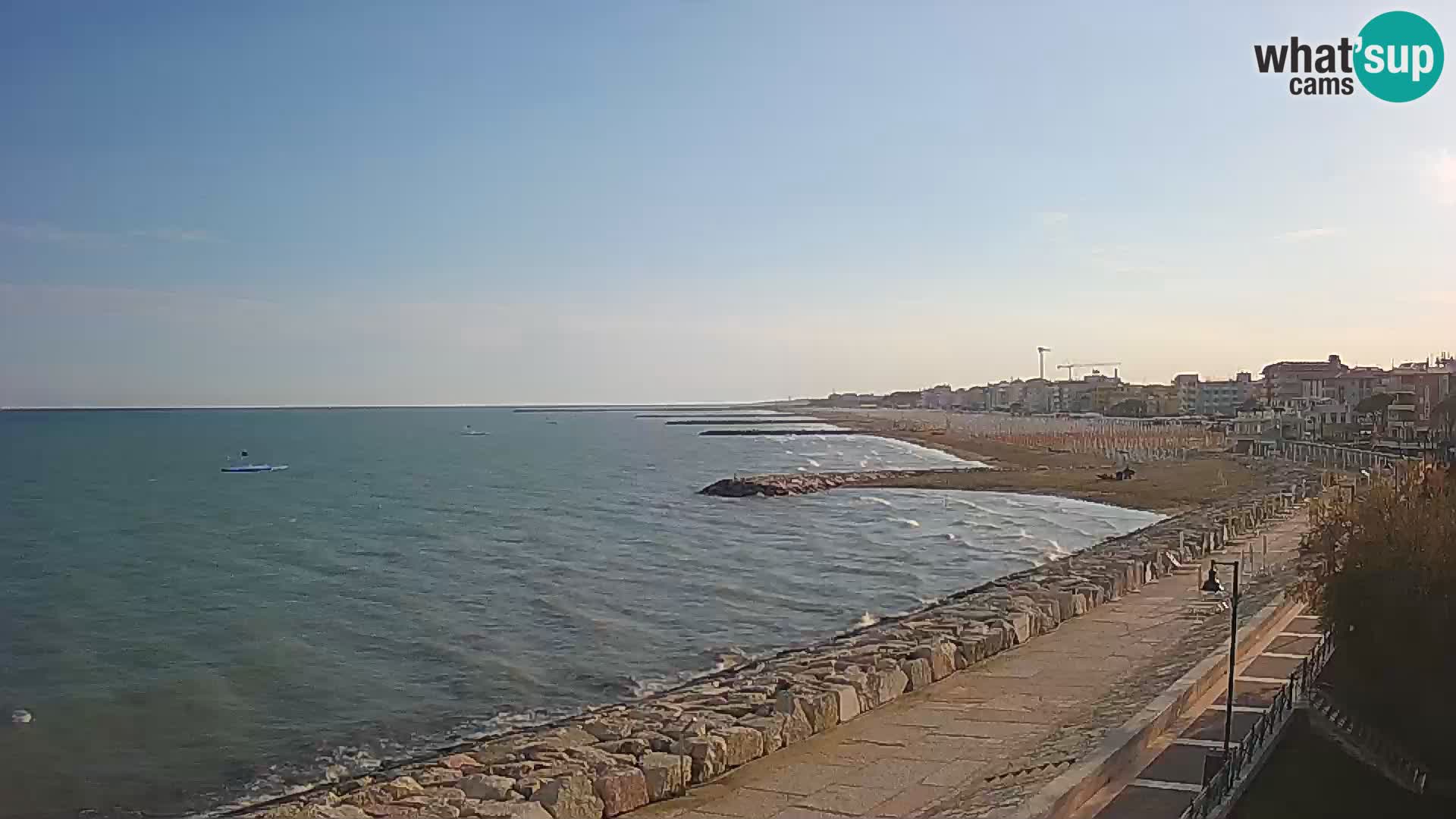 Webcam Caorle Ponente – panorama dall’ASS. Marinai di Caorle