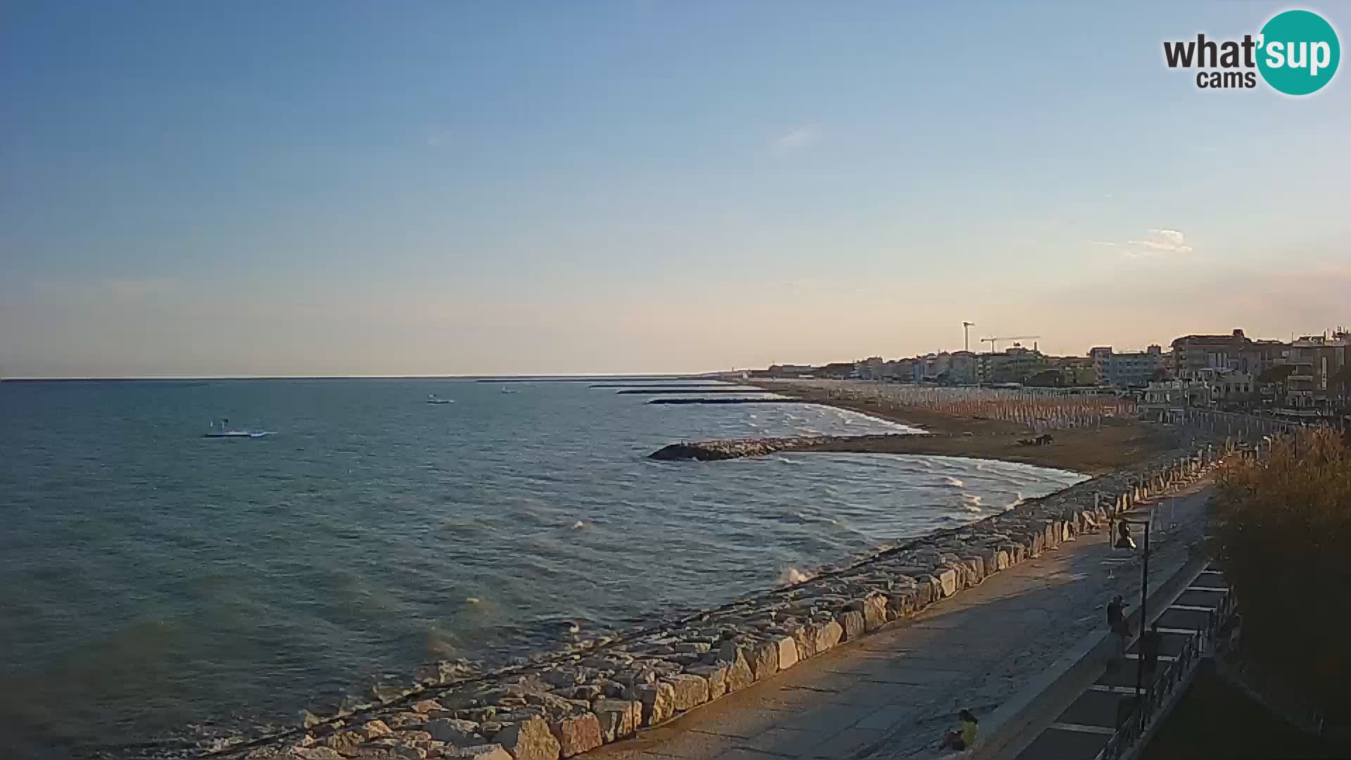 Webcam Caorle Ponente – panorama dall’ASS. Marinai di Caorle