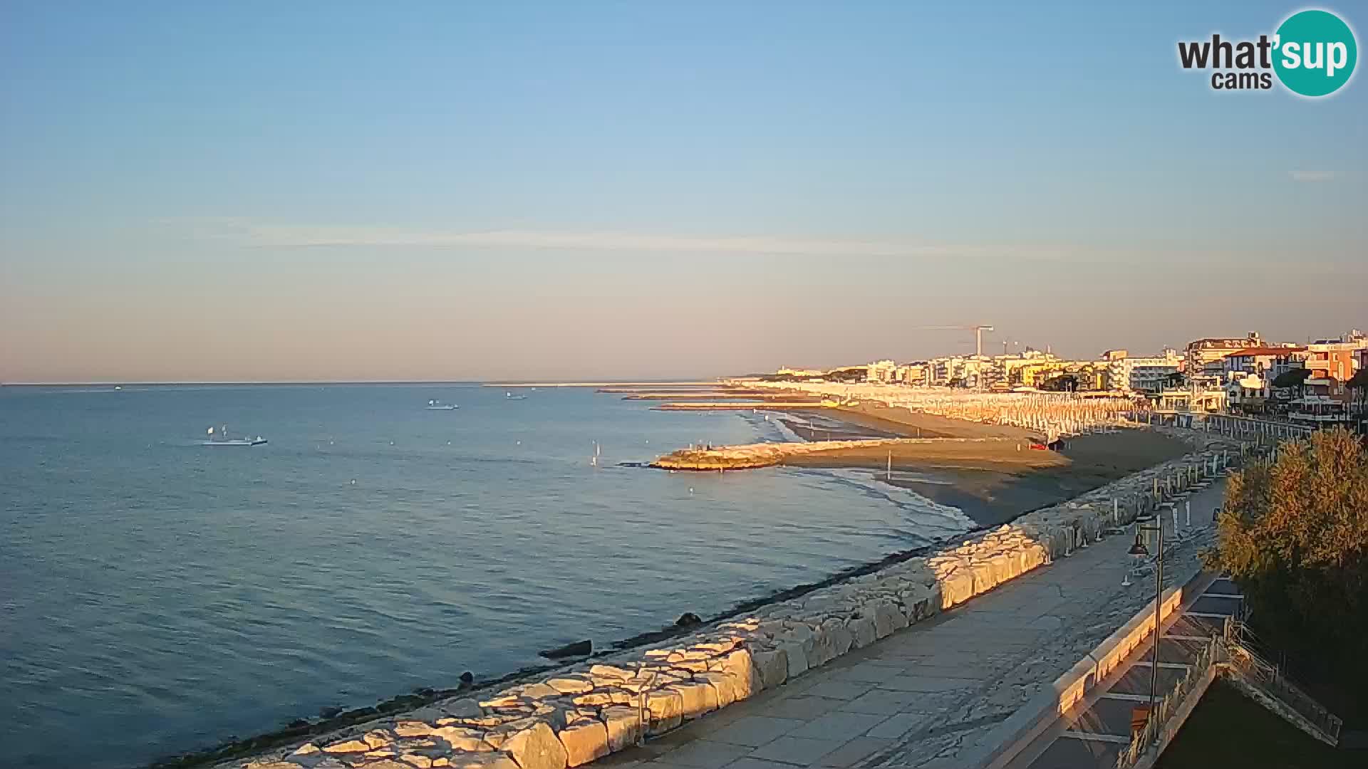 Web kamera Caorle Ponente – pogled sa “Marinai di Caorle”