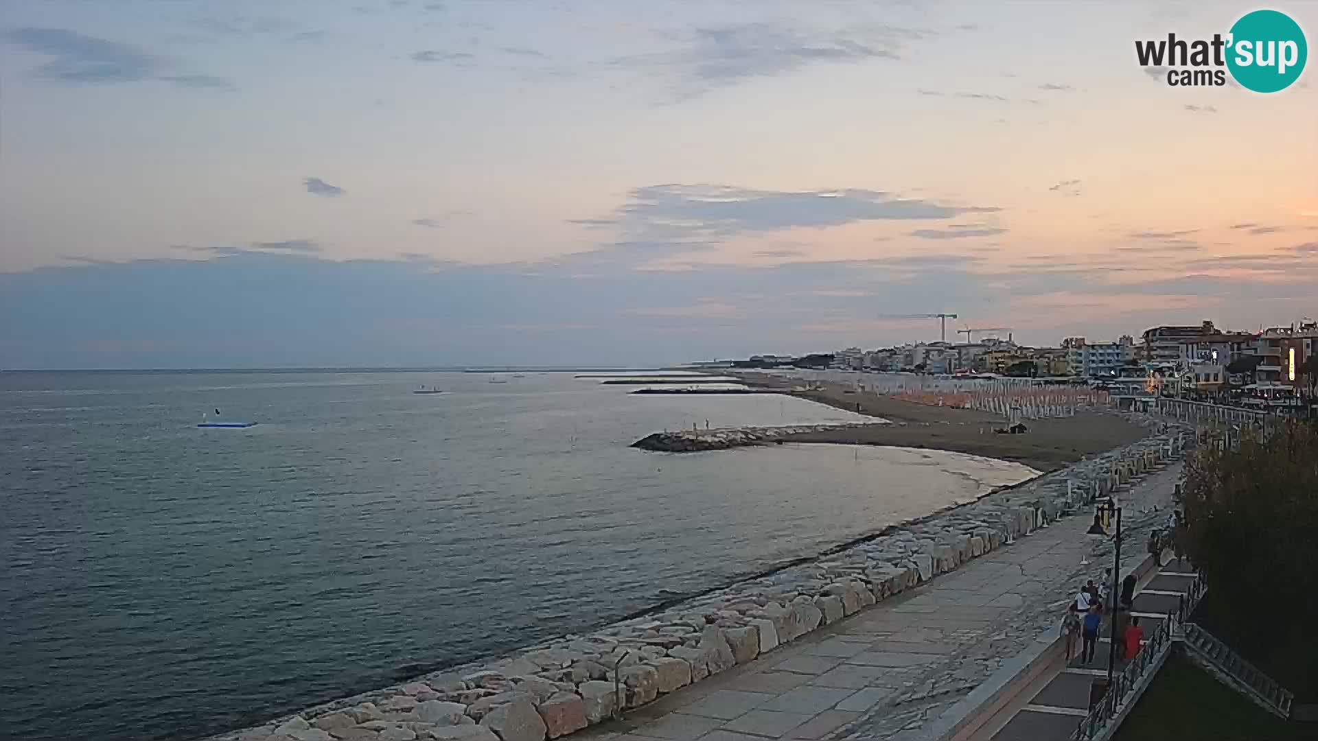 Kamera Caorle Ponente – Pogled iz “Marinai di Caorle”