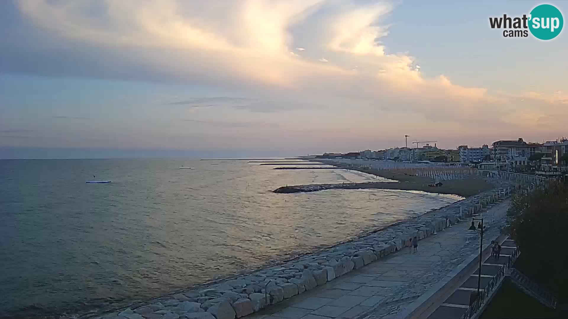 Webcam Caorle Ponente – panorama dall’ASS. Marinai di Caorle