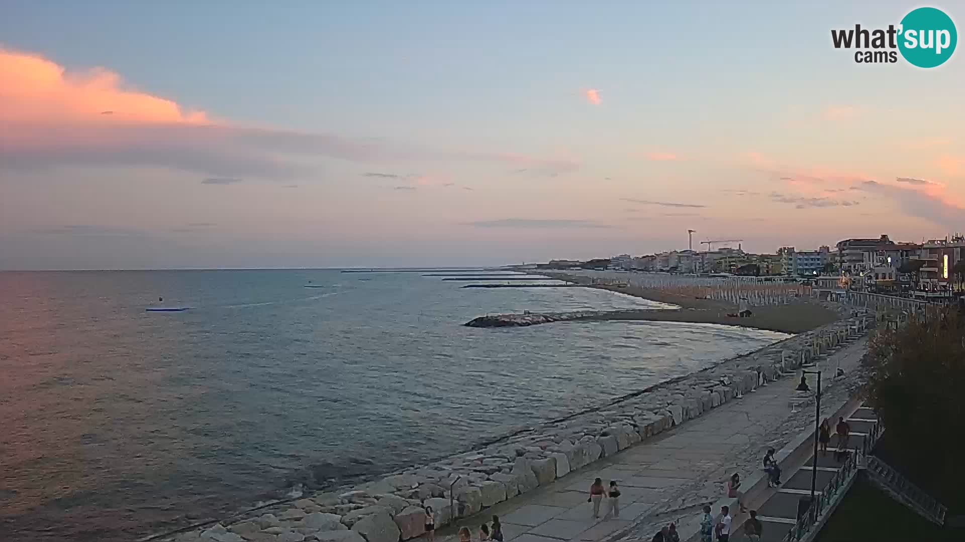 Webcam Caorle Ponente – panorama dall’ASS. Marinai di Caorle